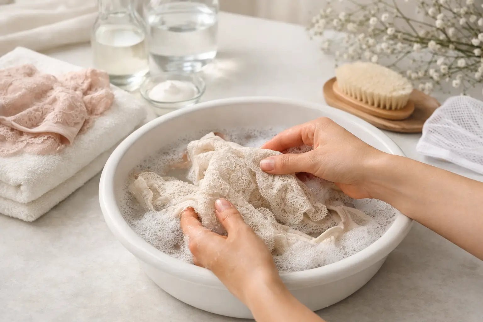 Cómo lavar lencería de encaje sin estropearla - TEASEFASHION