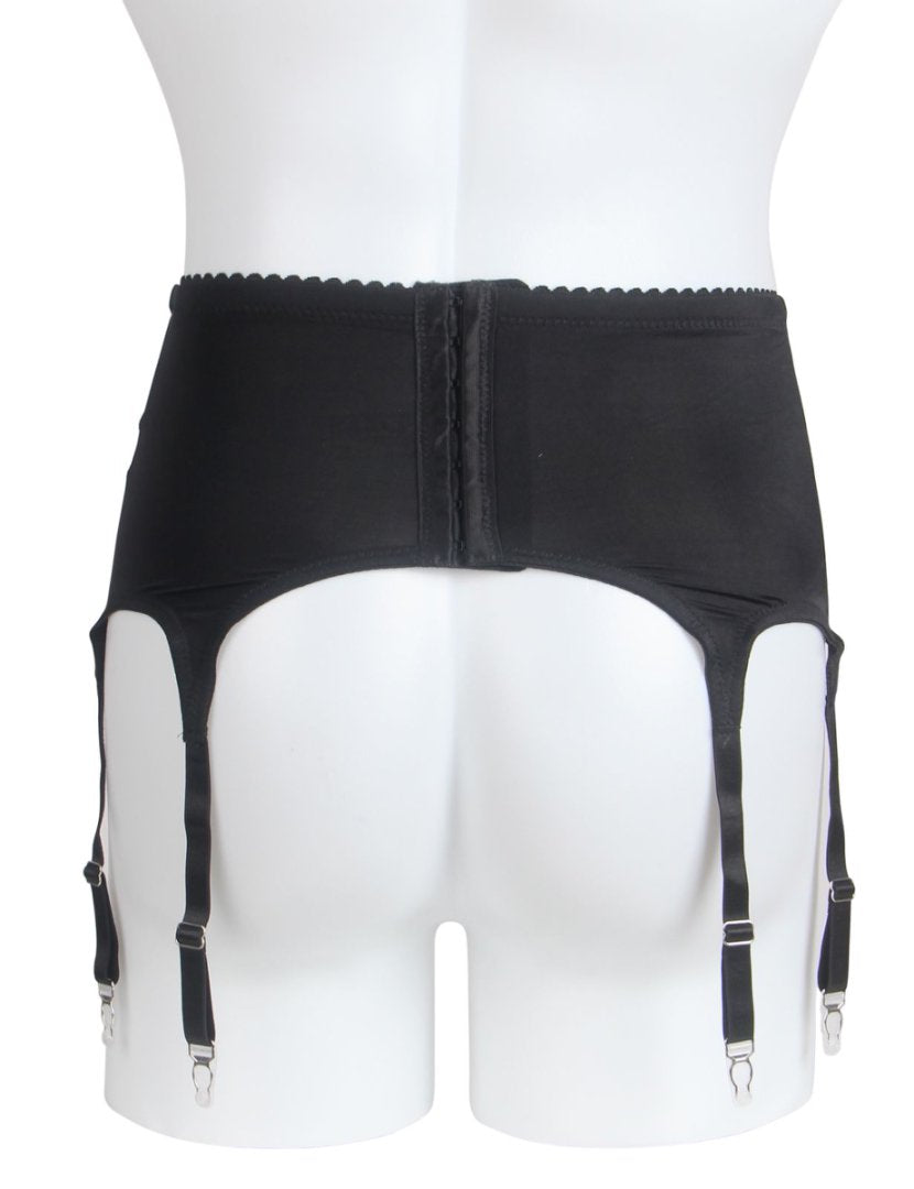 Black Swimming Cloth Lace Strap Men's Garter Panty