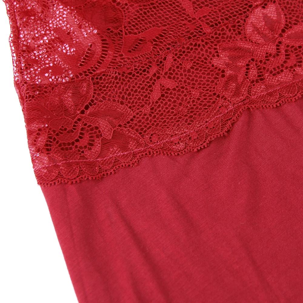 Backless Sleepwear Stretchy Modal  Nightdress with G String
