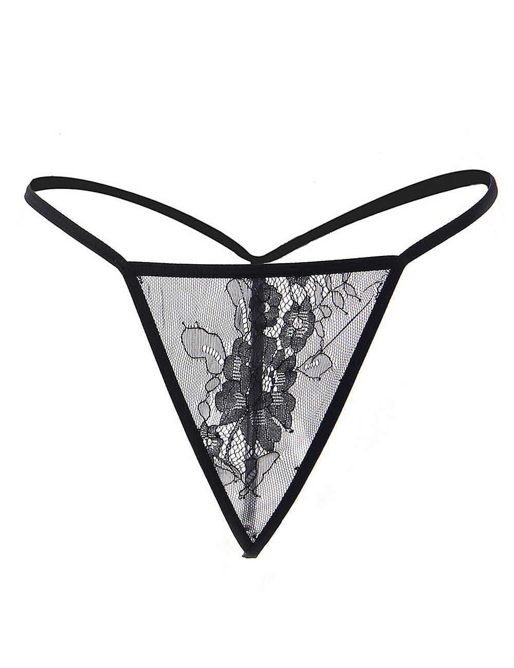 Sexy Long Sleeve Eyelash Black Lace Short Plus Size Sleepwear With Thong
