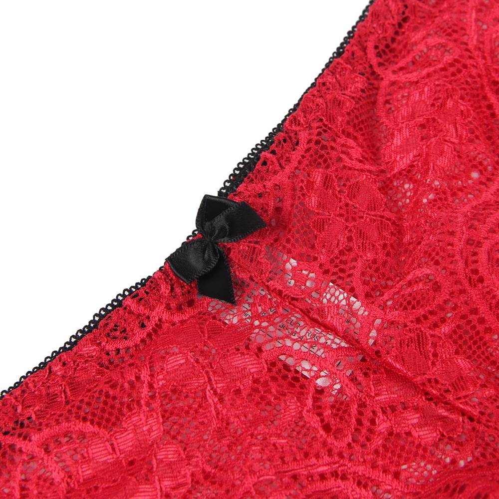 Sleepwear with Panties Sexy Silk Lace Camisole