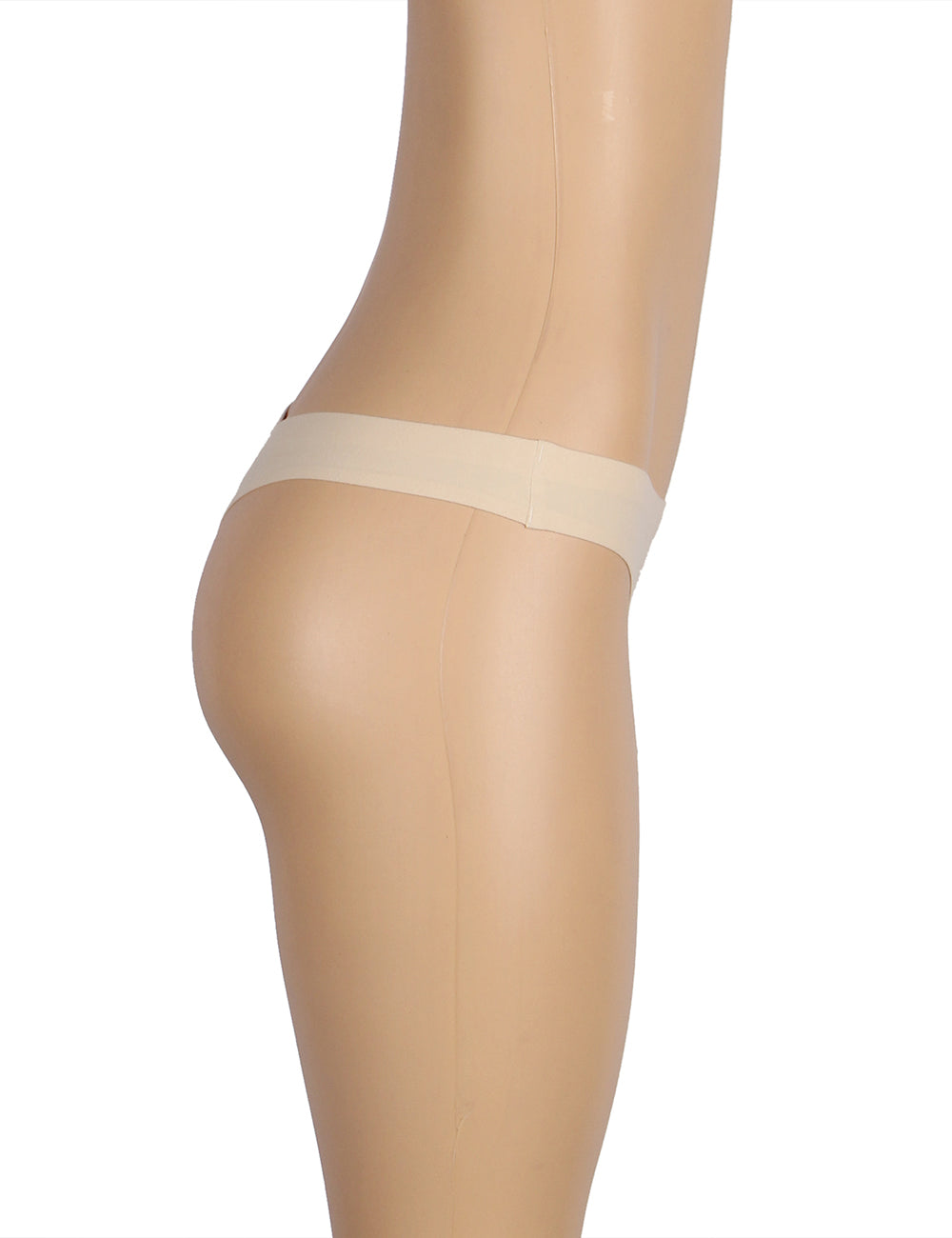 Beige Solid Color High Quality G String