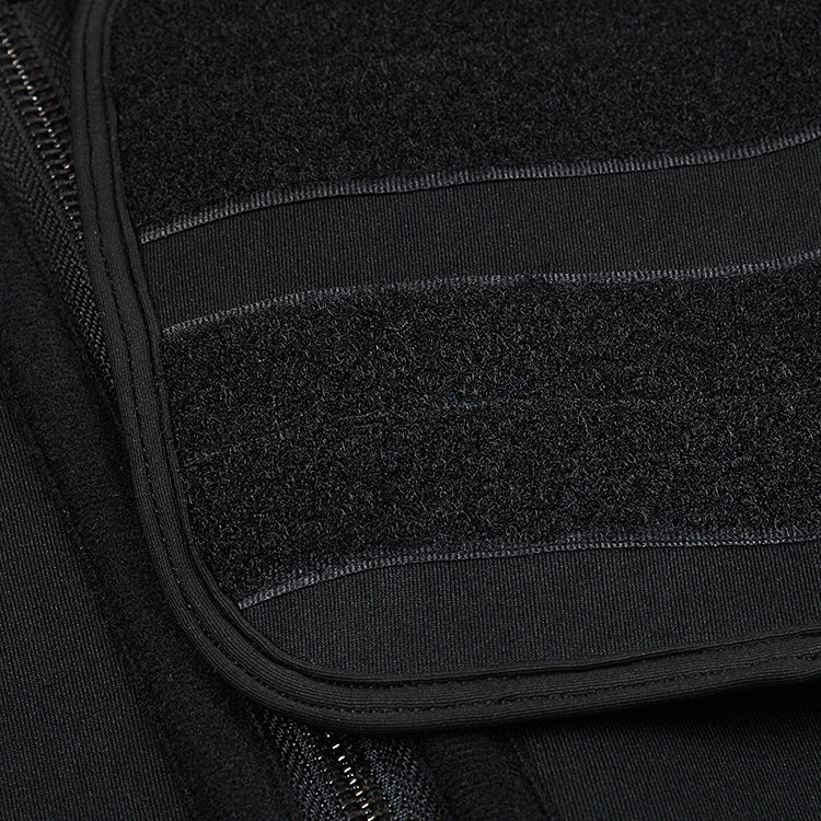 Zippered Double Belt 15 Steel Bones Neoprene Fitness Waist Trainer