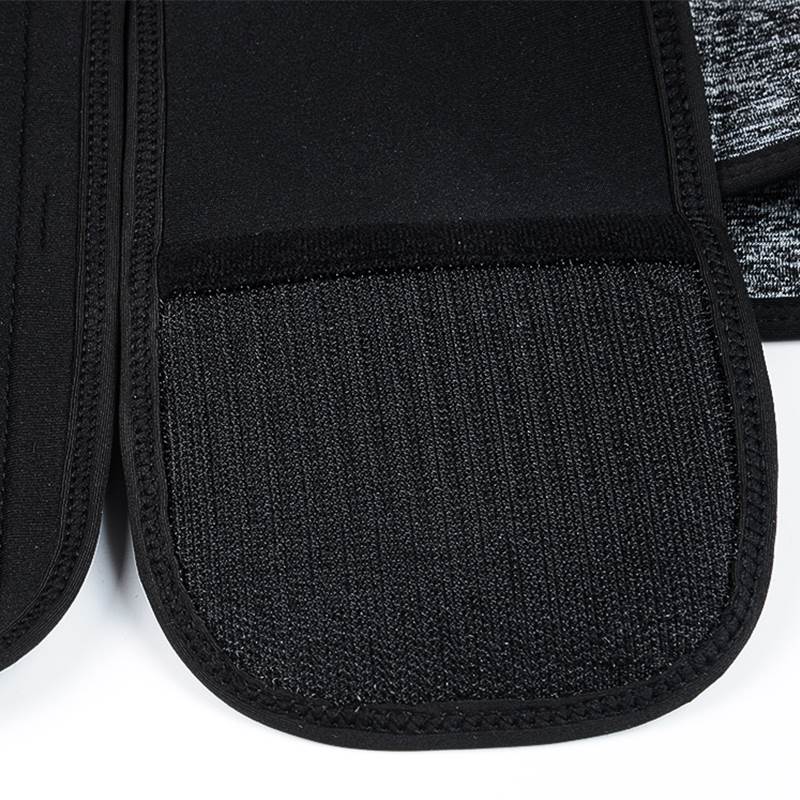 Hook and Eye Double Belt 15 Steel Bones Neoprene Fitness Waist Trainer