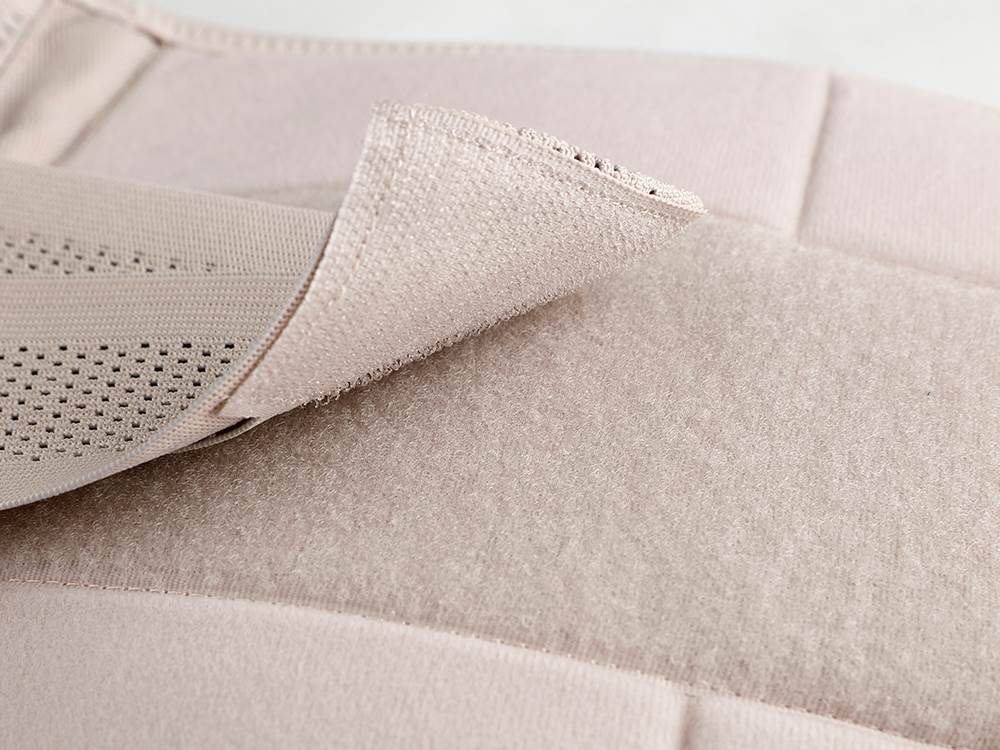 3 Steel Bones Sports Waistband Body Restraint Body Shaping Belt Silver