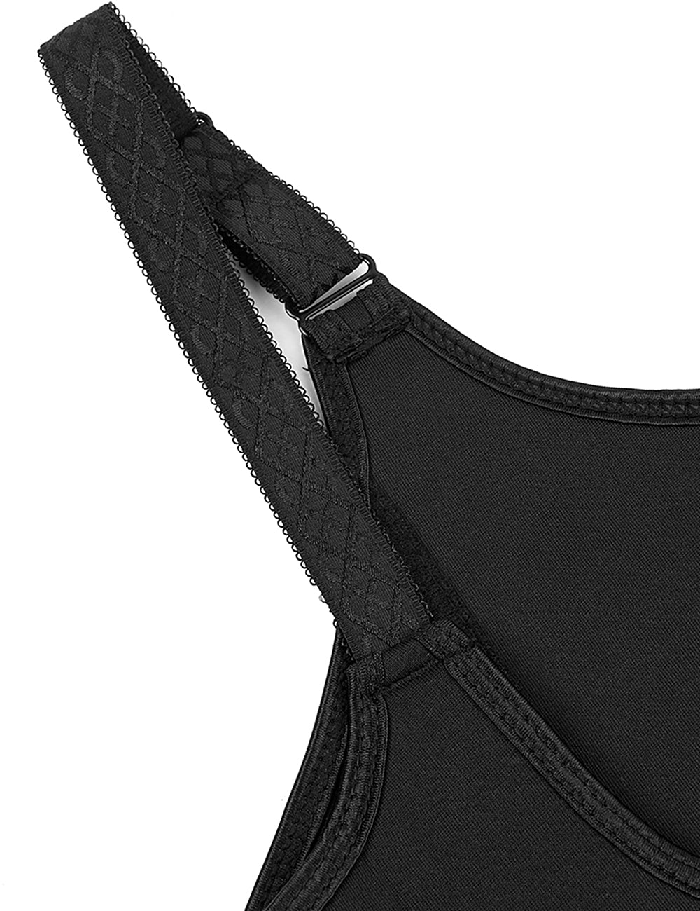 6 Pieces Steel Bones Black Neoprene Waist Training Corset