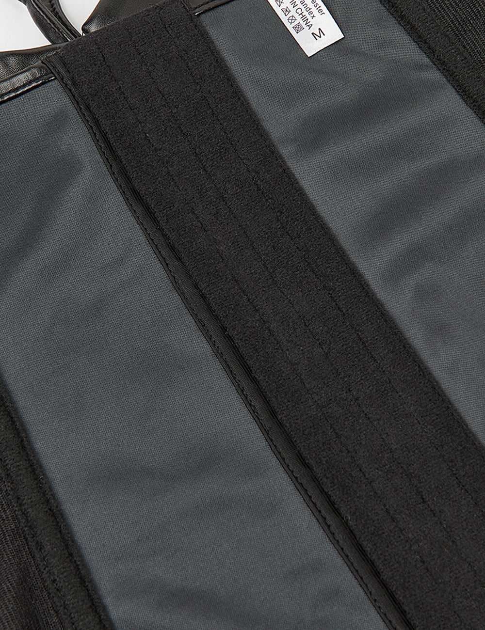 10 Pieces Plastic Bones Black Lace Leather Stitching Sexy Corset