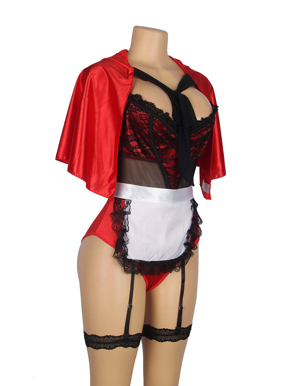 Halloween Christmas Adult Little Red Riding Hood Cosplay Costumes