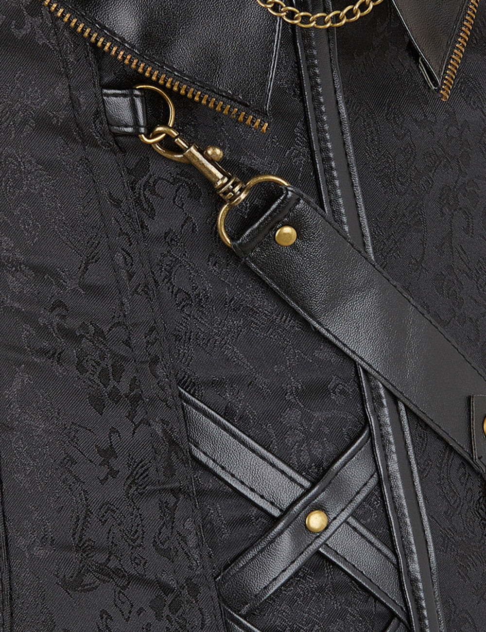 Black 14 Pieces Soft Steel Bones Corsets