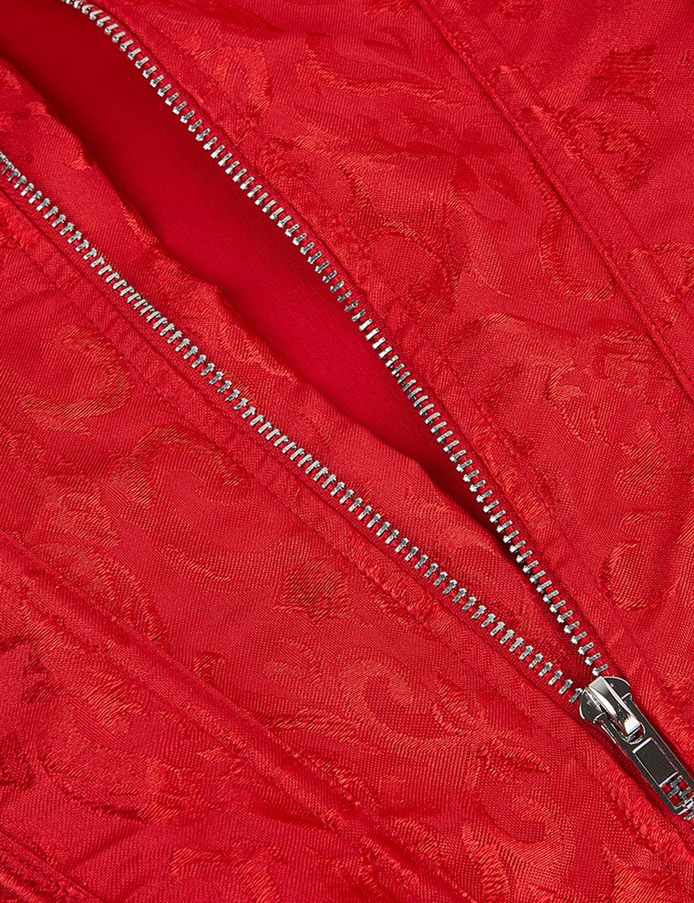 12 Pieces Plastic Bones Red Sexy Embroidered Zippered Palace Style Corset