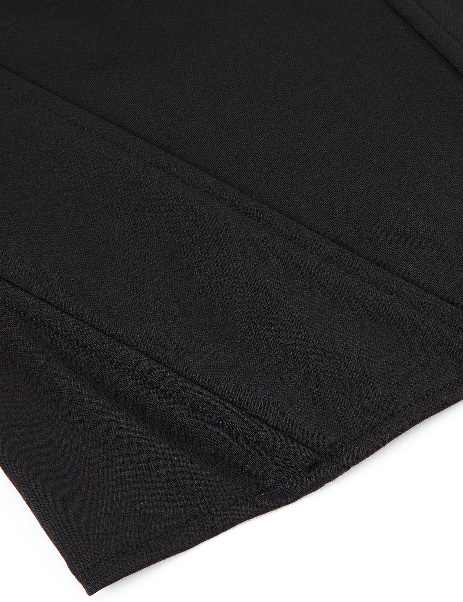 6 Pieces Plastic Bones Black Sexy Tube Top Zipper Palace Style Corset