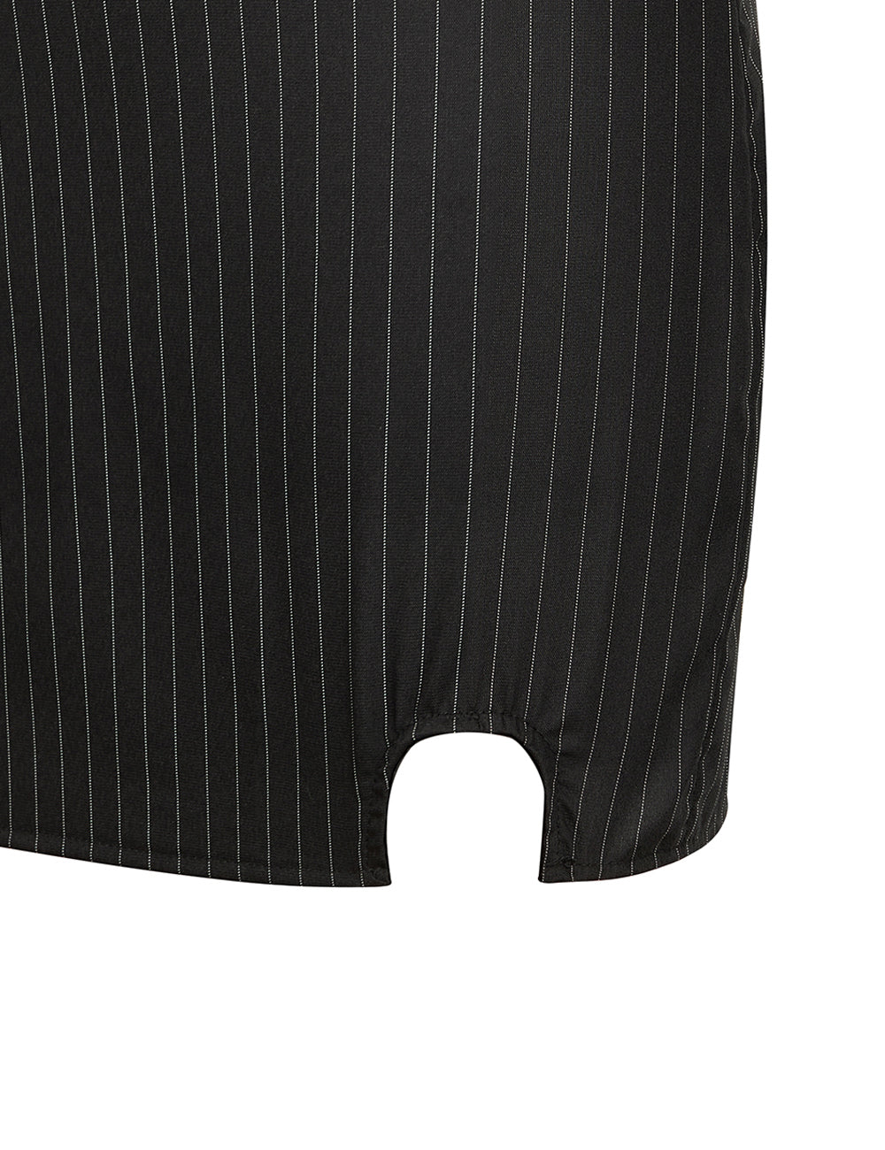 12 Pieces Plastic Bone Black Sexy Striped Zippered Palace Style Corset Set