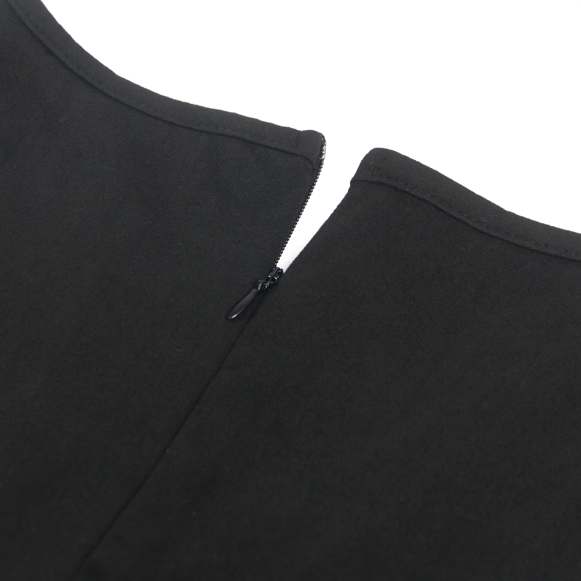 Crotch Open One Piece Sleeveless Black Deep V Fashion Bodysuit