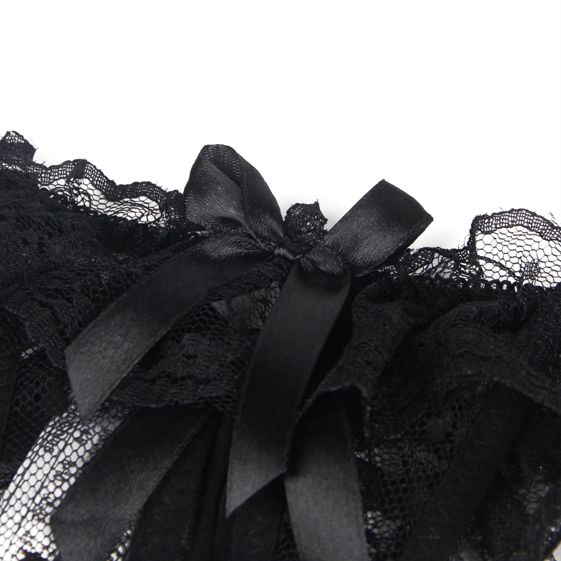Sexy Open Crotch Lace Black Panty