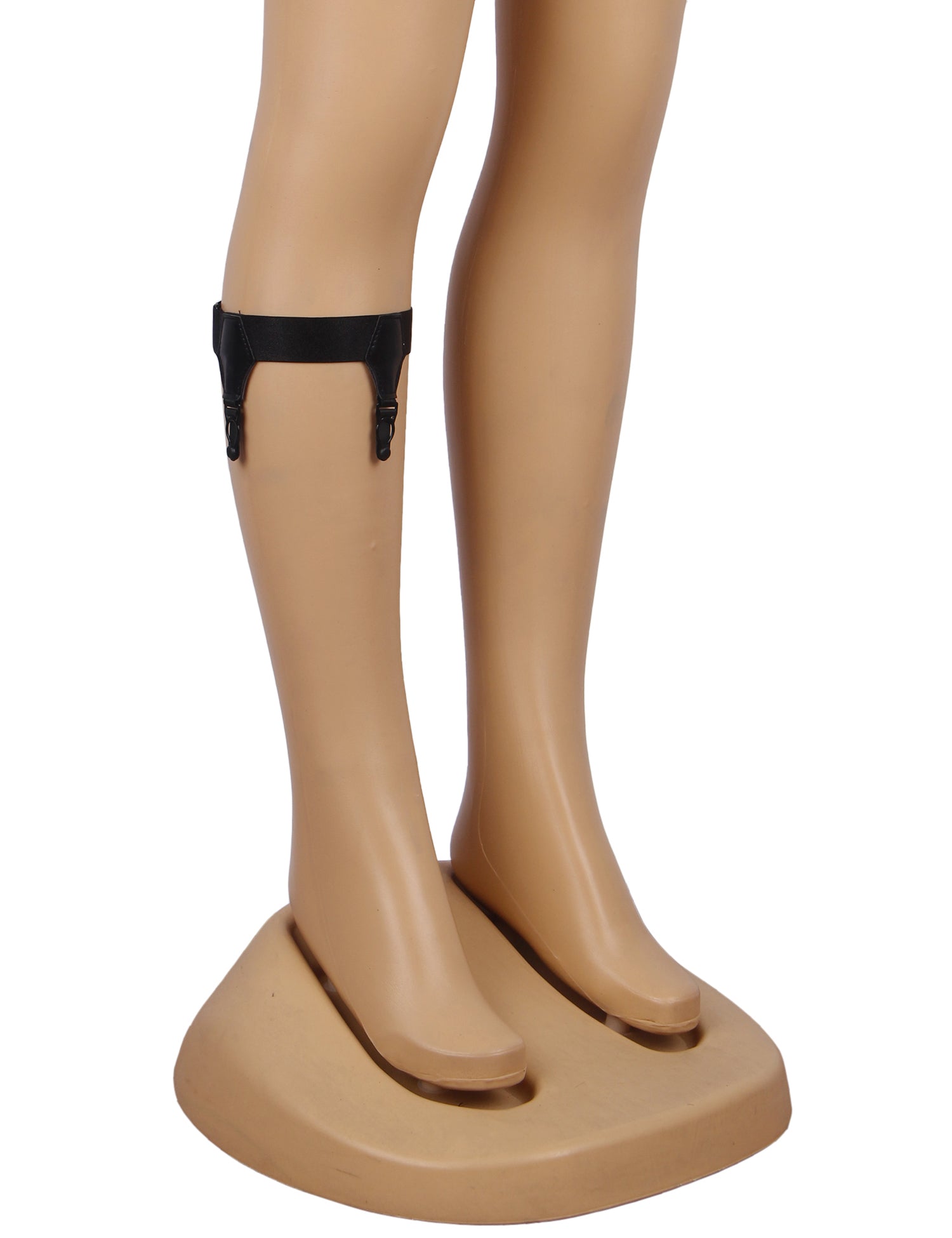 Black non-slip single leg loop with clip