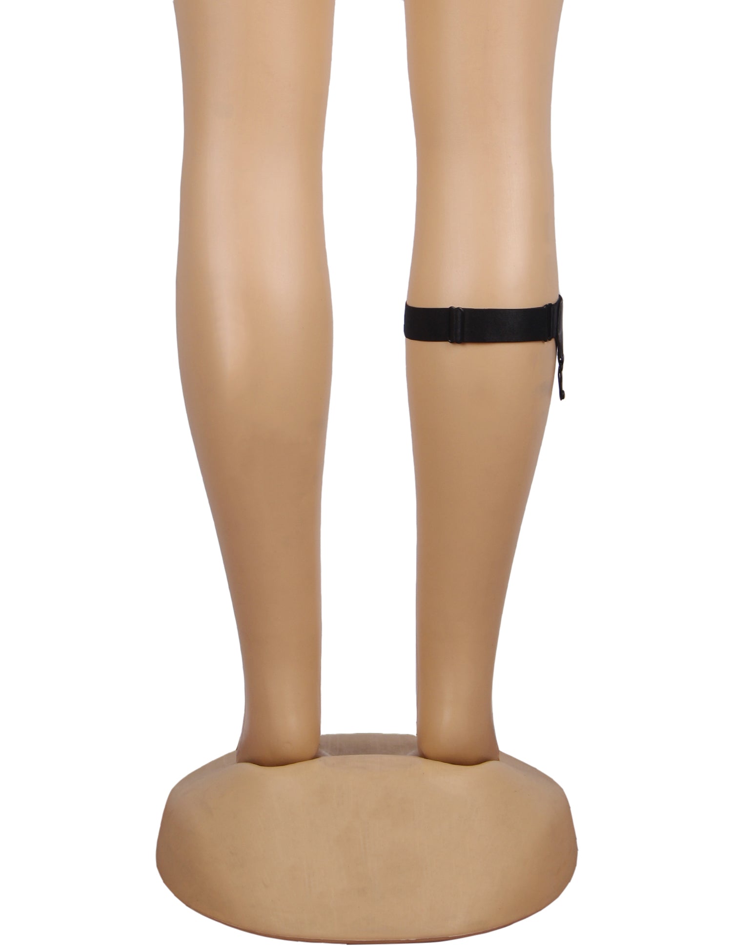 Black non-slip single leg loop with clip