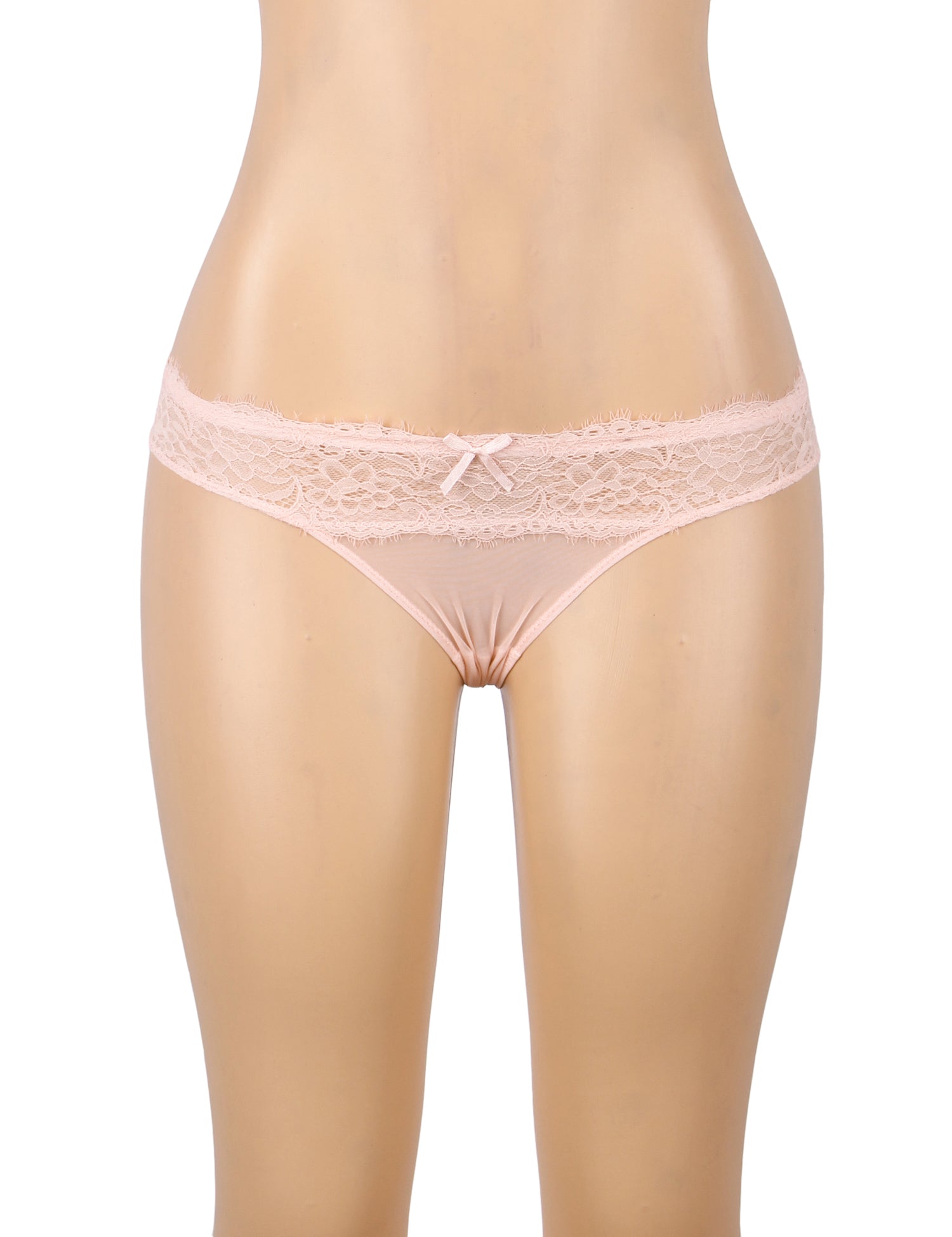 High Quality Pink Sexy Floral Lace Panty