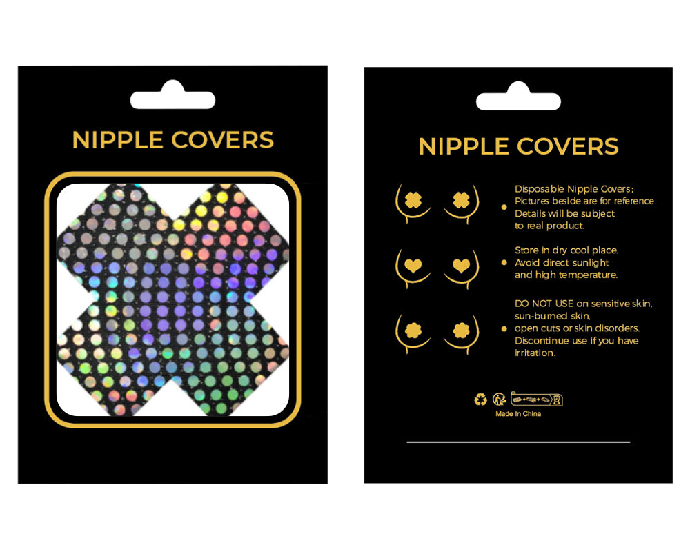 Laser Look Cross Shape Nipple Covers