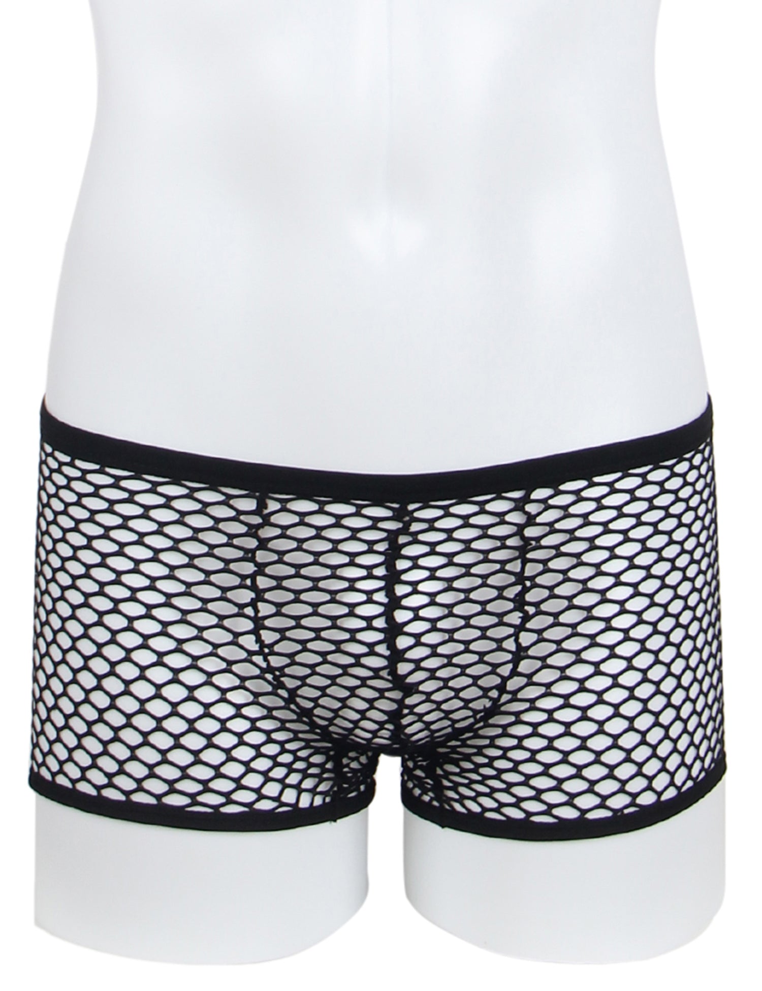 Black Sexy Men's Fishnet Boxer