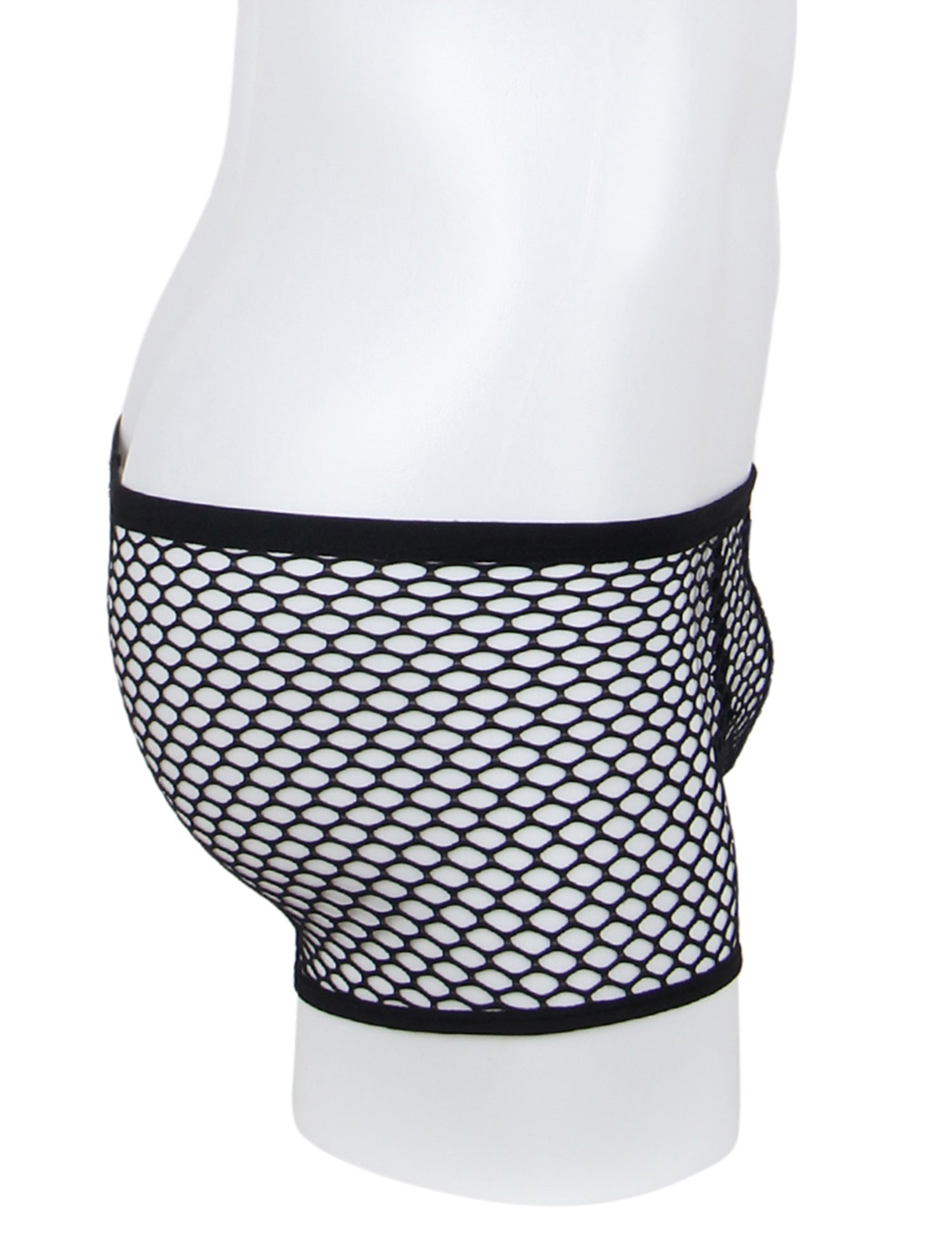 Black Sexy Men's Fishnet Boxer