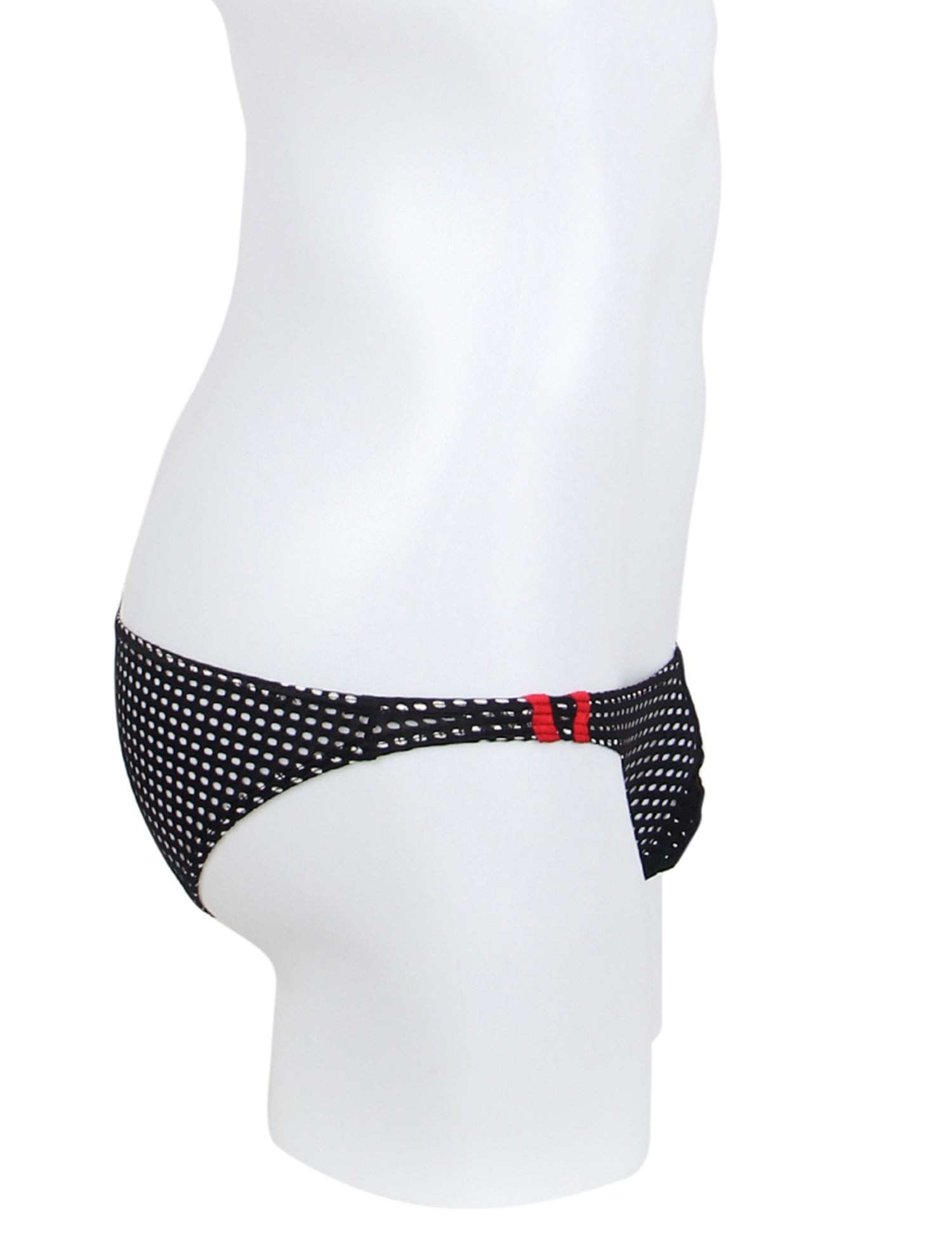 Black Breathable Mesh Sexy Men's Brief