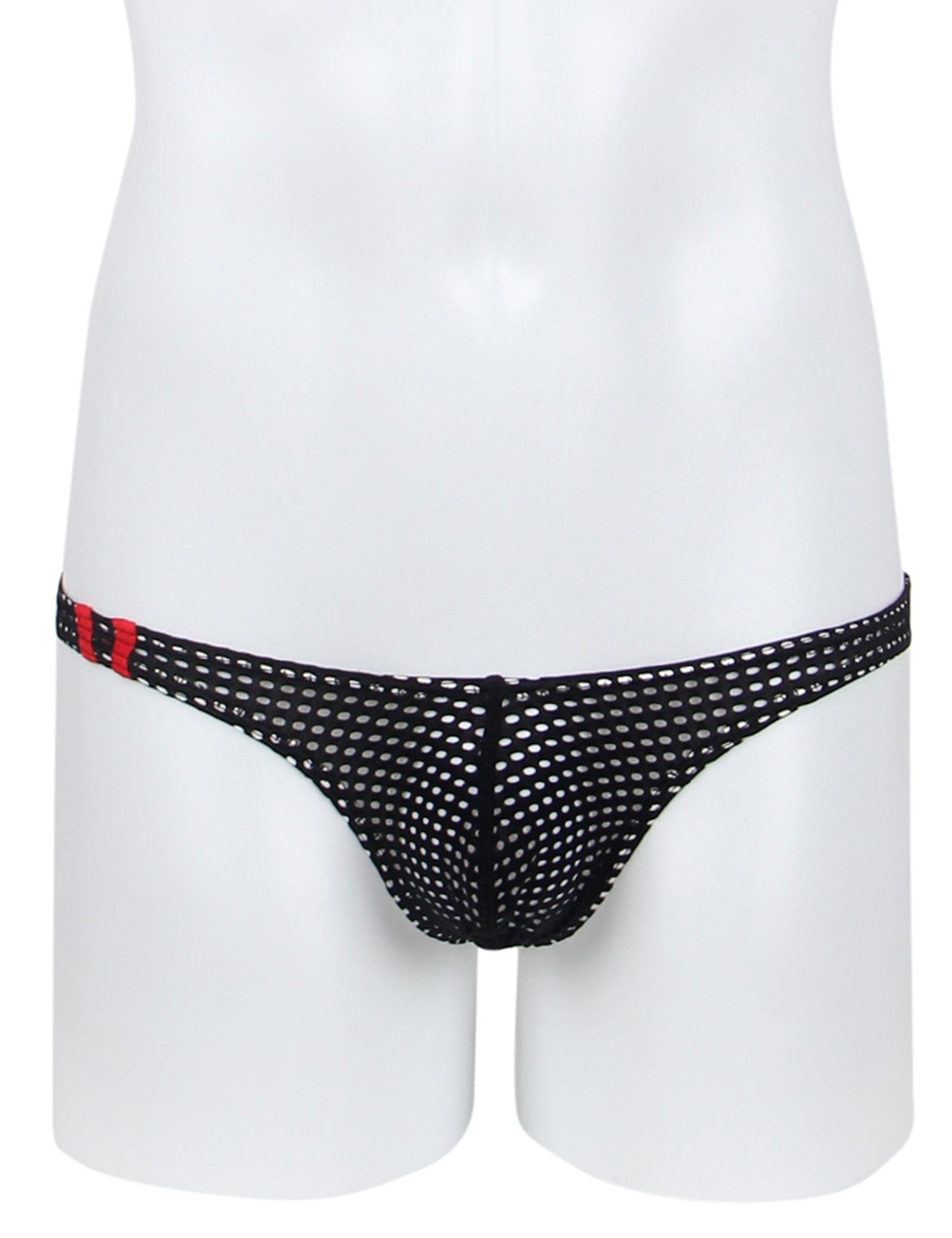 Black Breathable Mesh Sexy Men's Brief