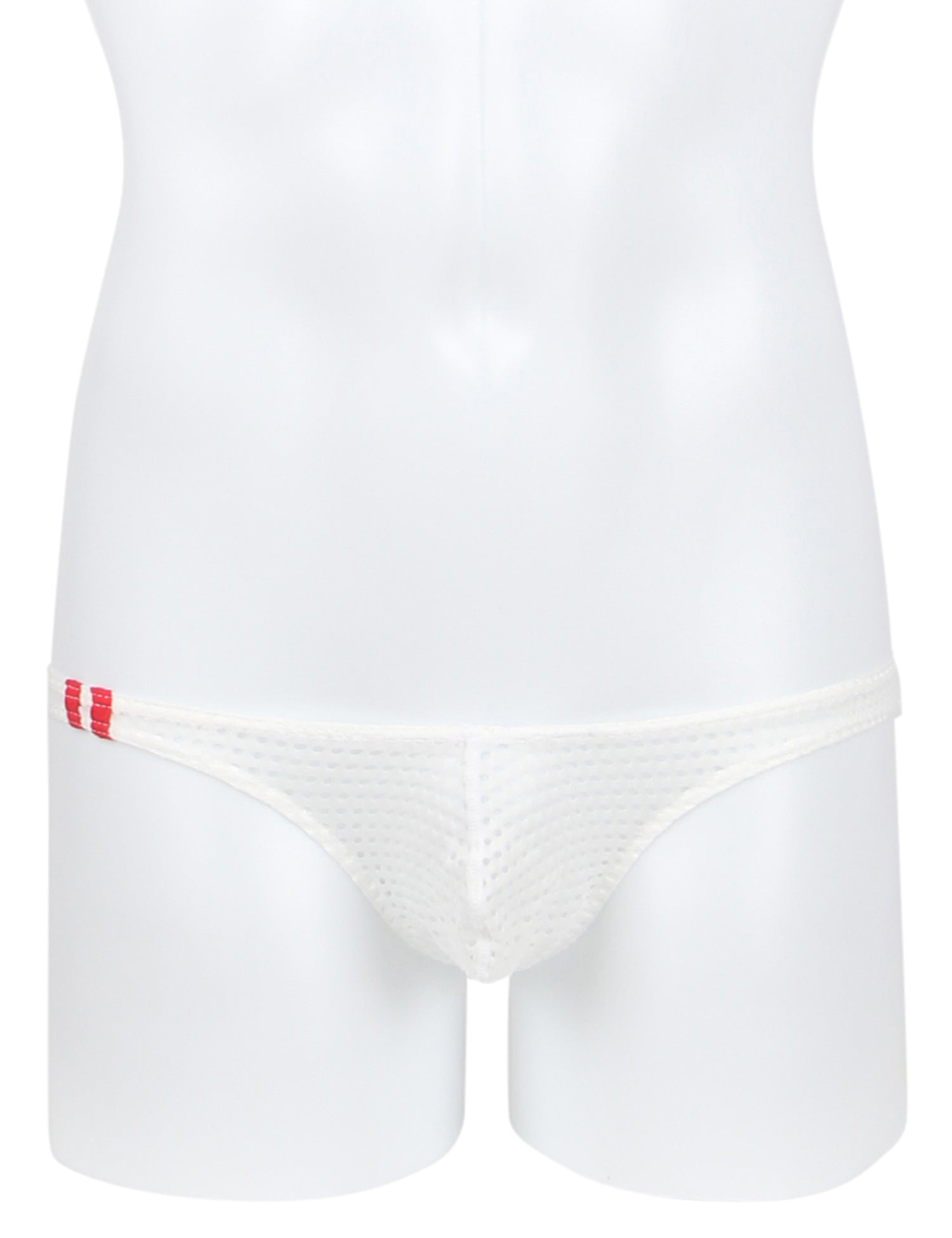 White Breathable Mesh Sexy Men's Brief