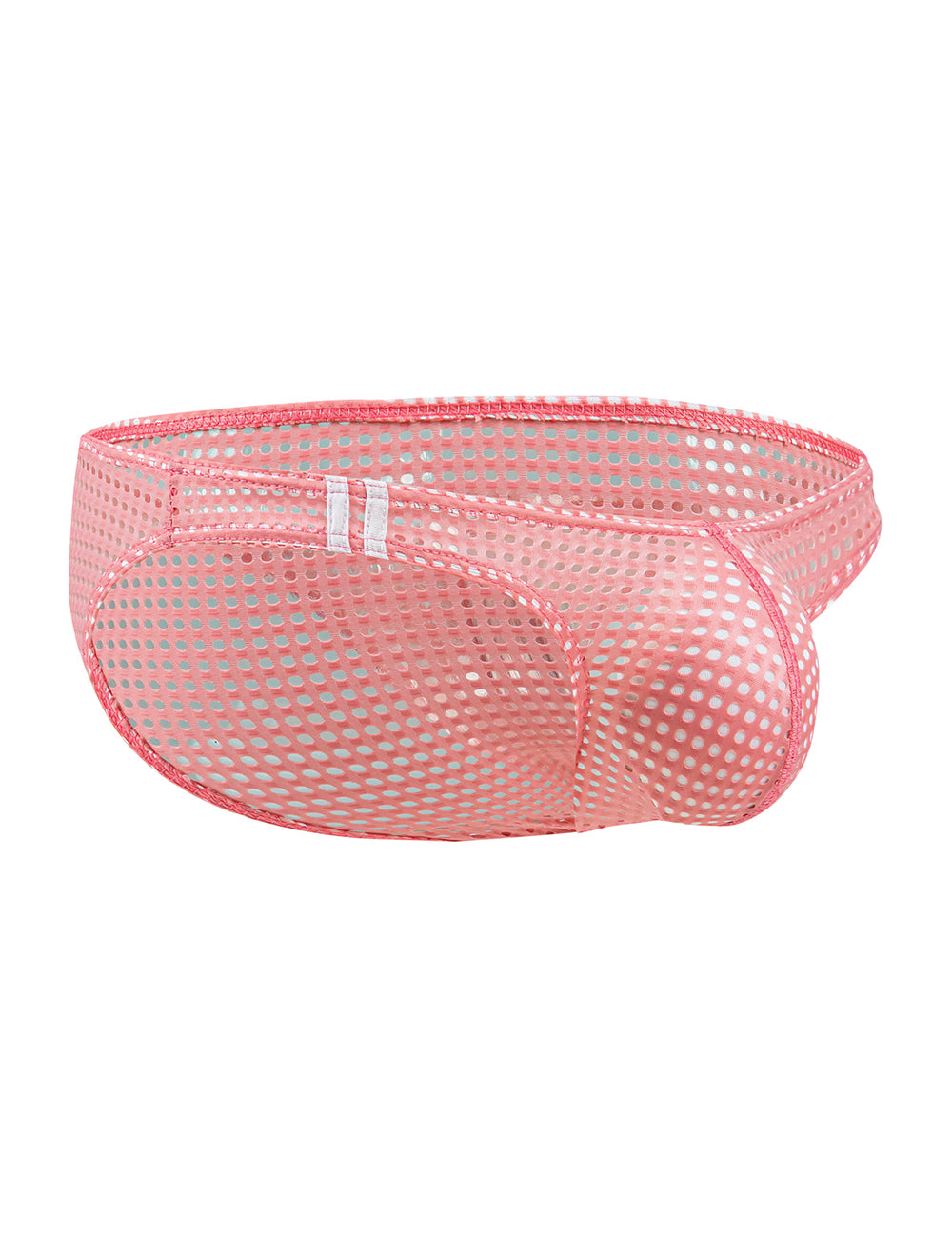 Pink Breathable Mesh Sexy Men's Brief