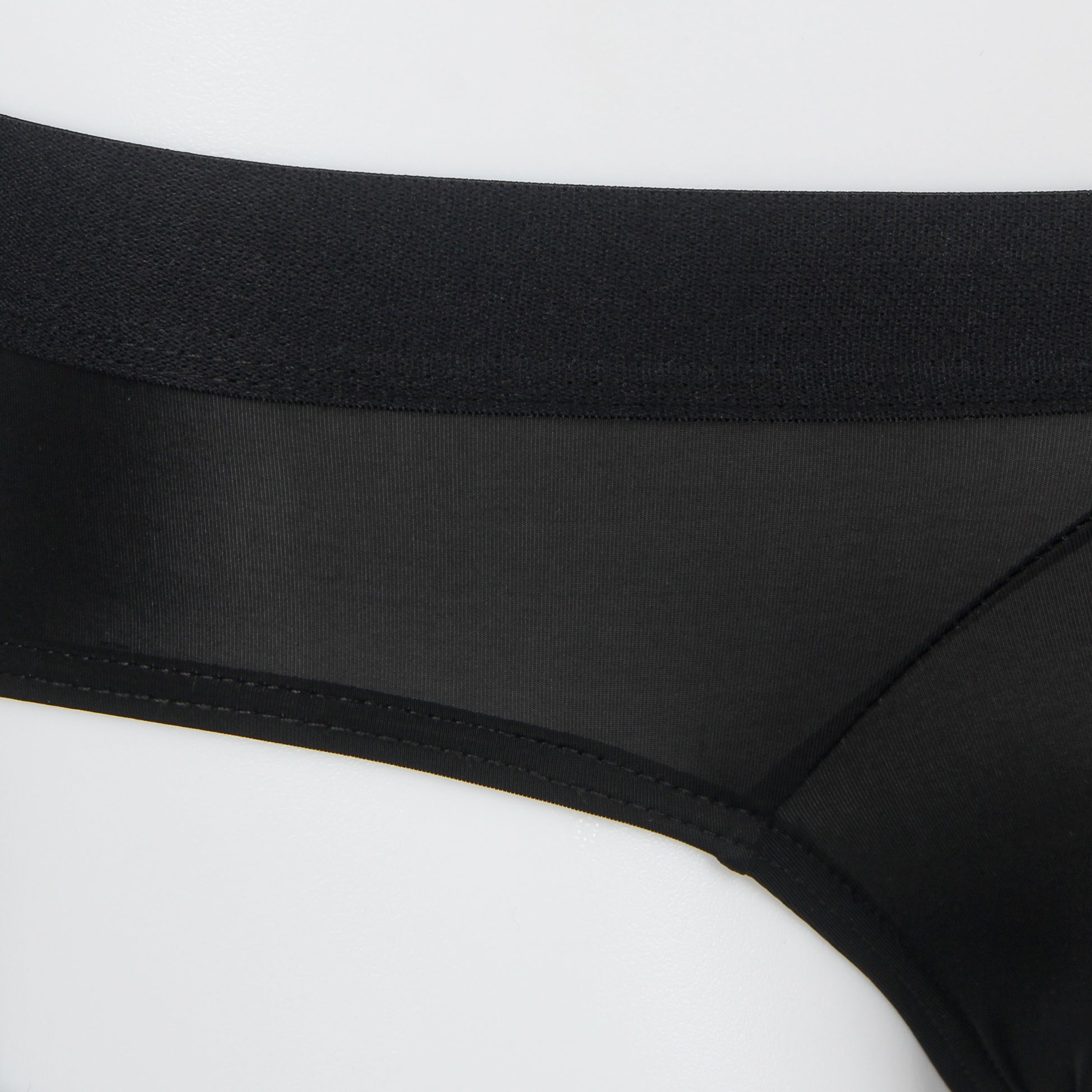 Black Ice Silk Strappy Sexy Men's Underwear