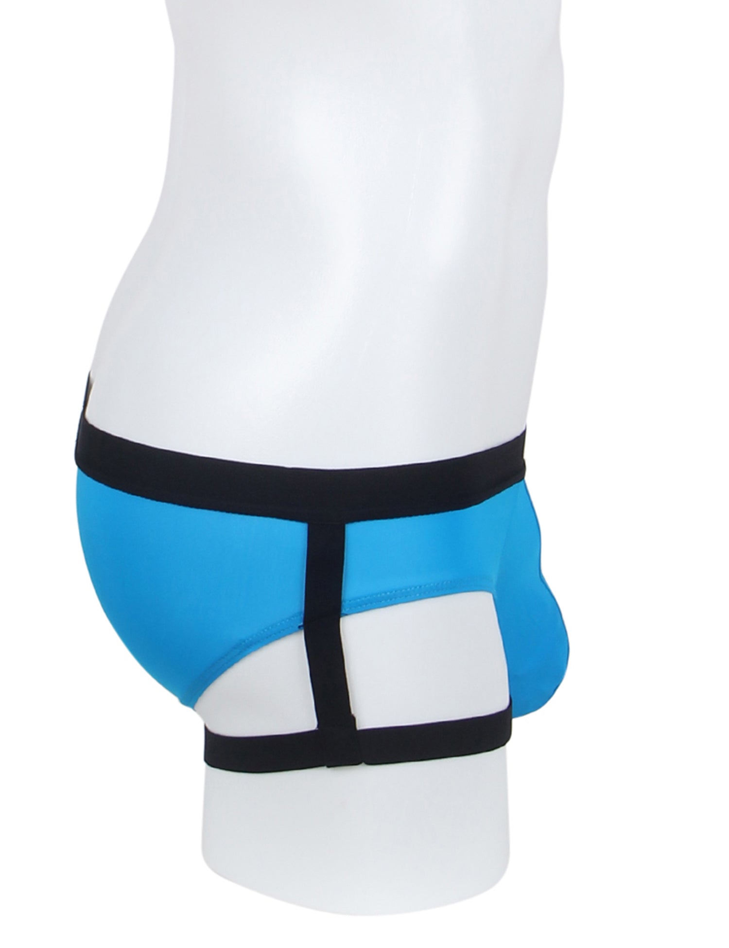 Blue Ice Silk Strappy Sexy Men's Underwear