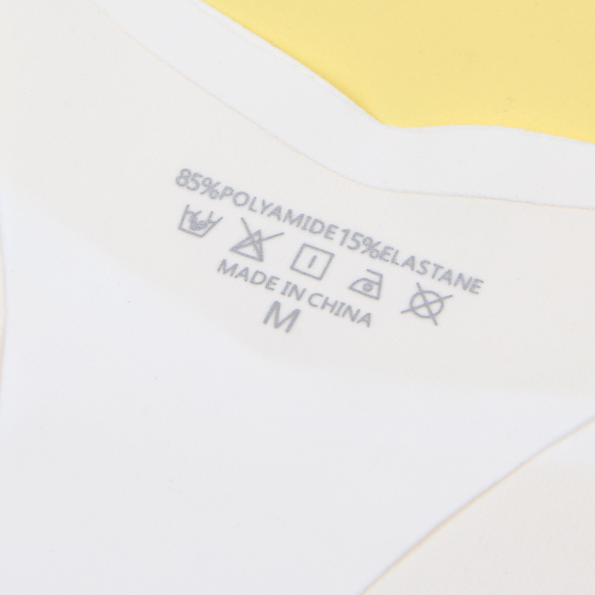 White Sexy Seamless Panty With Buckles Decoration