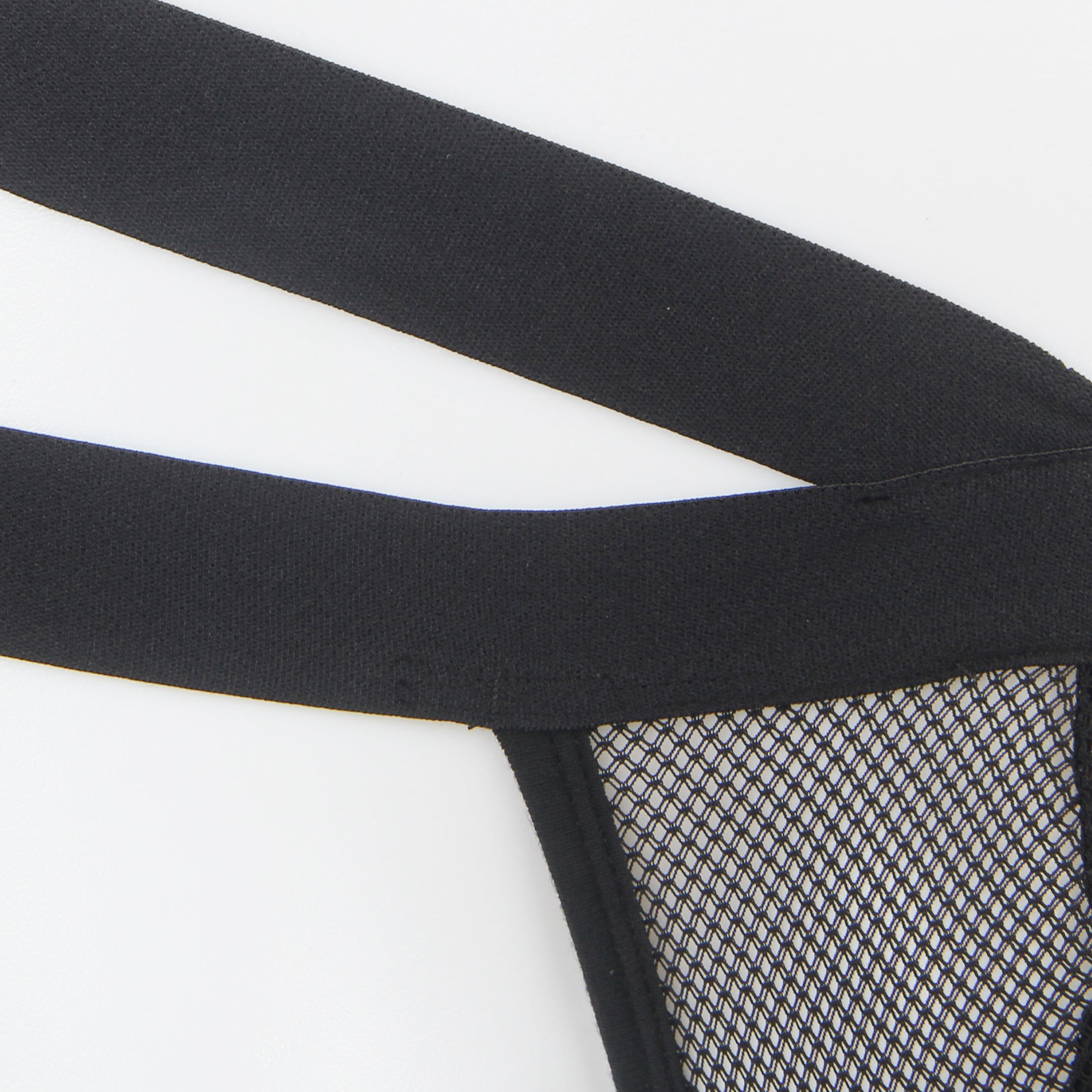 Black Sexy Mesh Breathable Men's Thong
