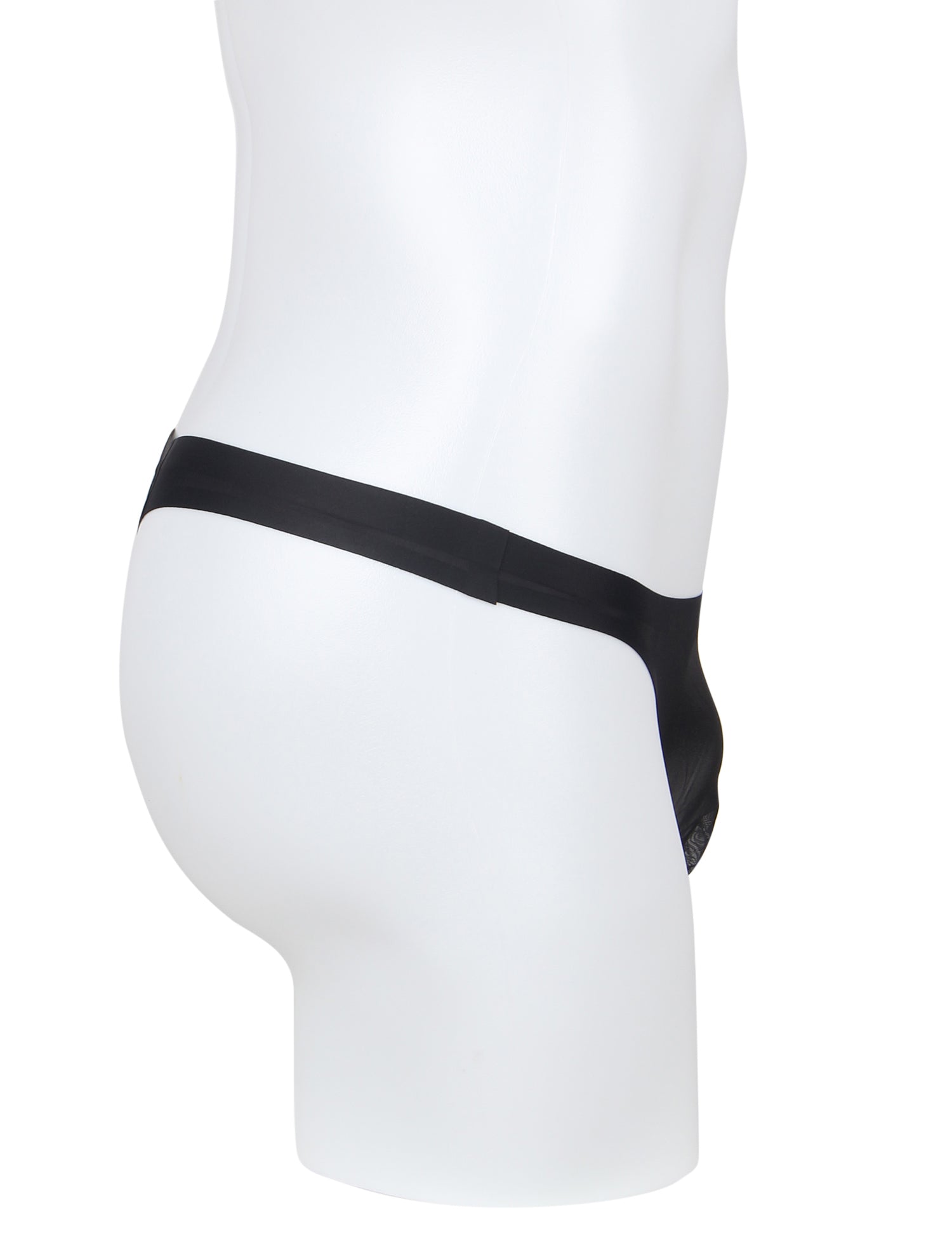 Black Sexy See Through Men's Brief