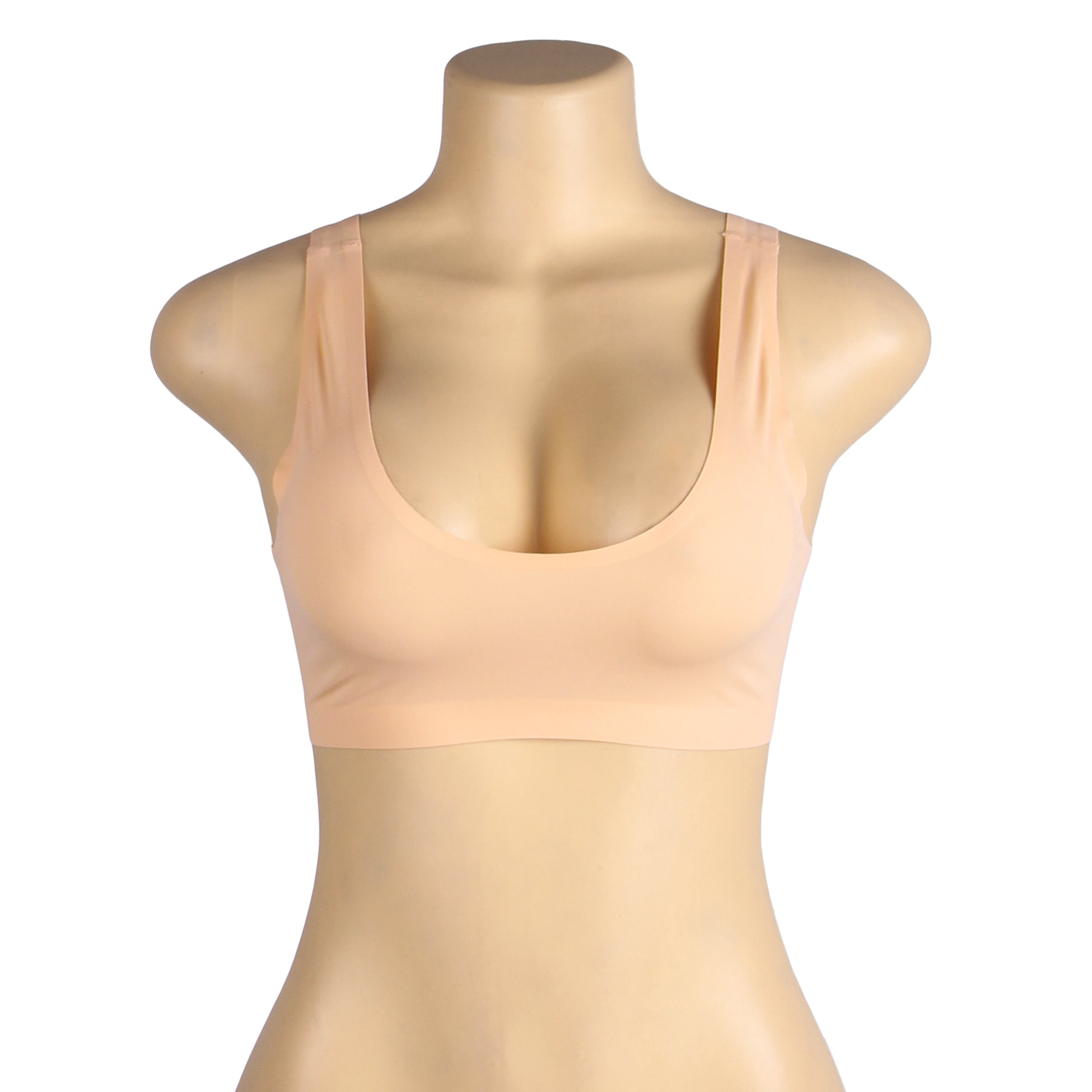 Nude Wireless Ice Silk Women Seamless Bra