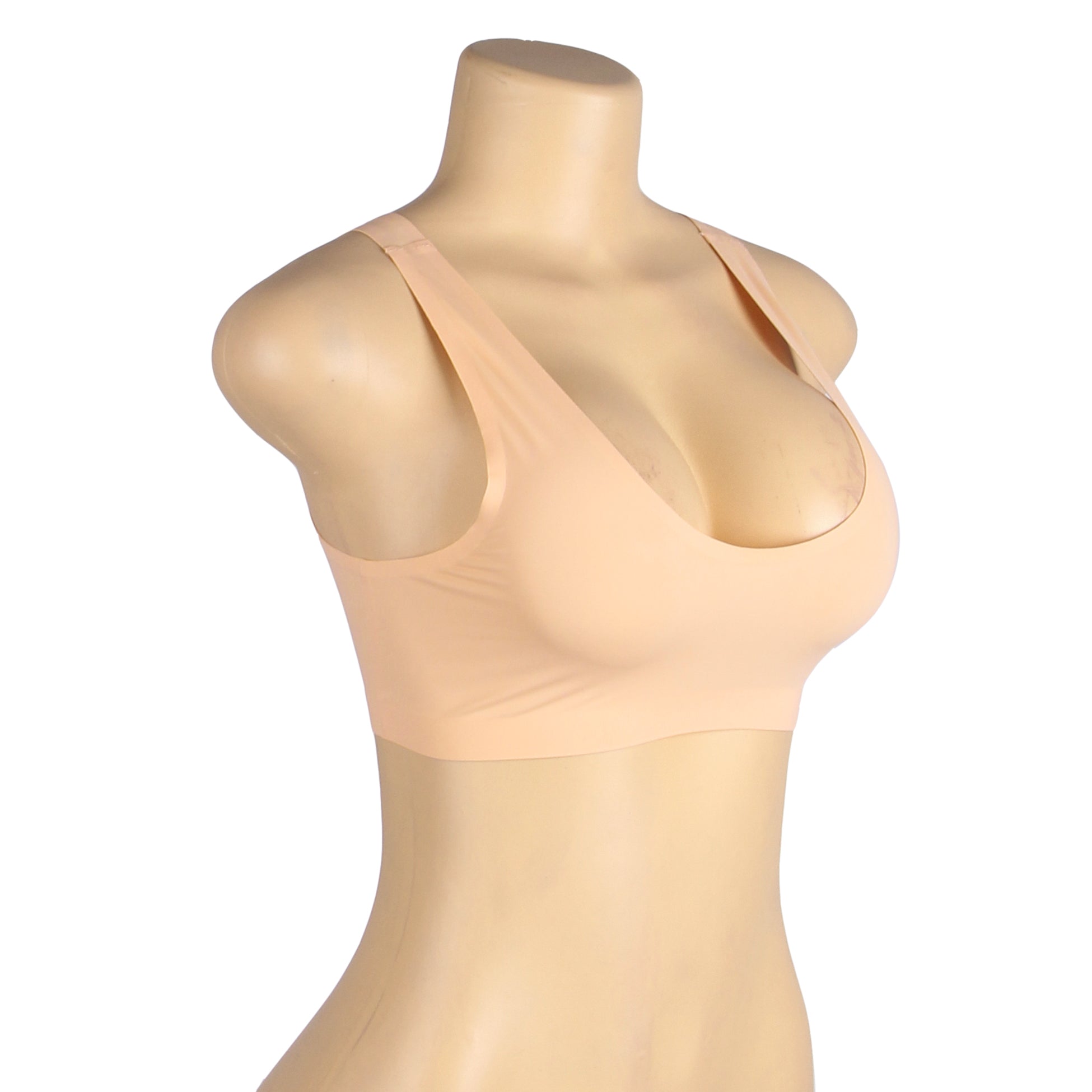 Nude Wireless Ice Silk Women Seamless Bra