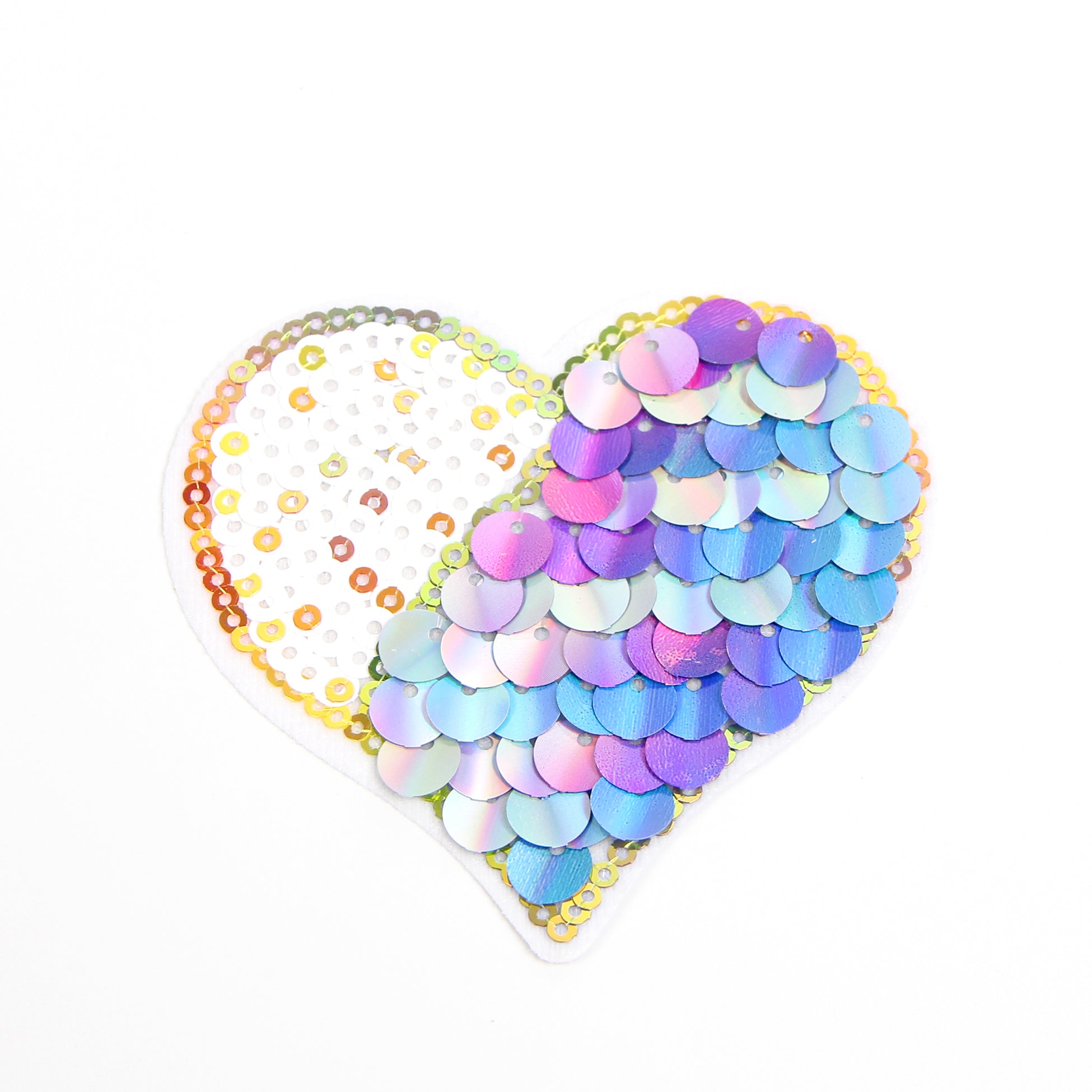 Sexy Sequined Heart Shape Nipple Pasties With Two Pairs Of Replaceable Pasties