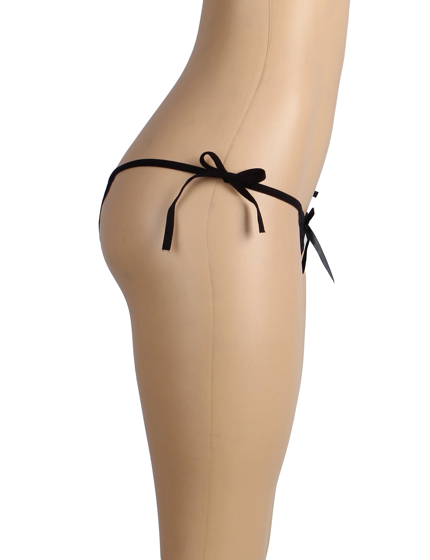 Black Lace Strappy Women Panty