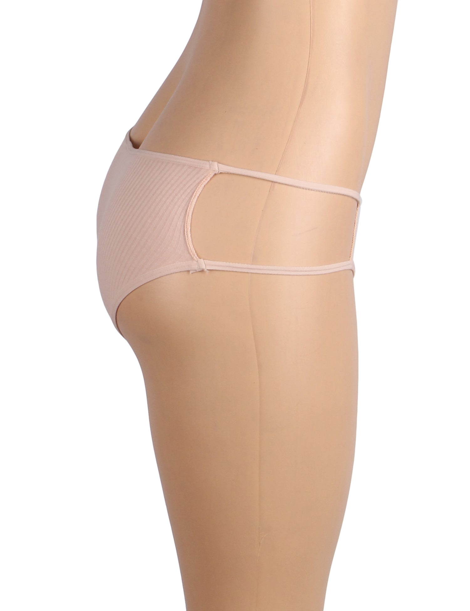 Nude Sexy Women Panties With Hallow Cut On Two Sides