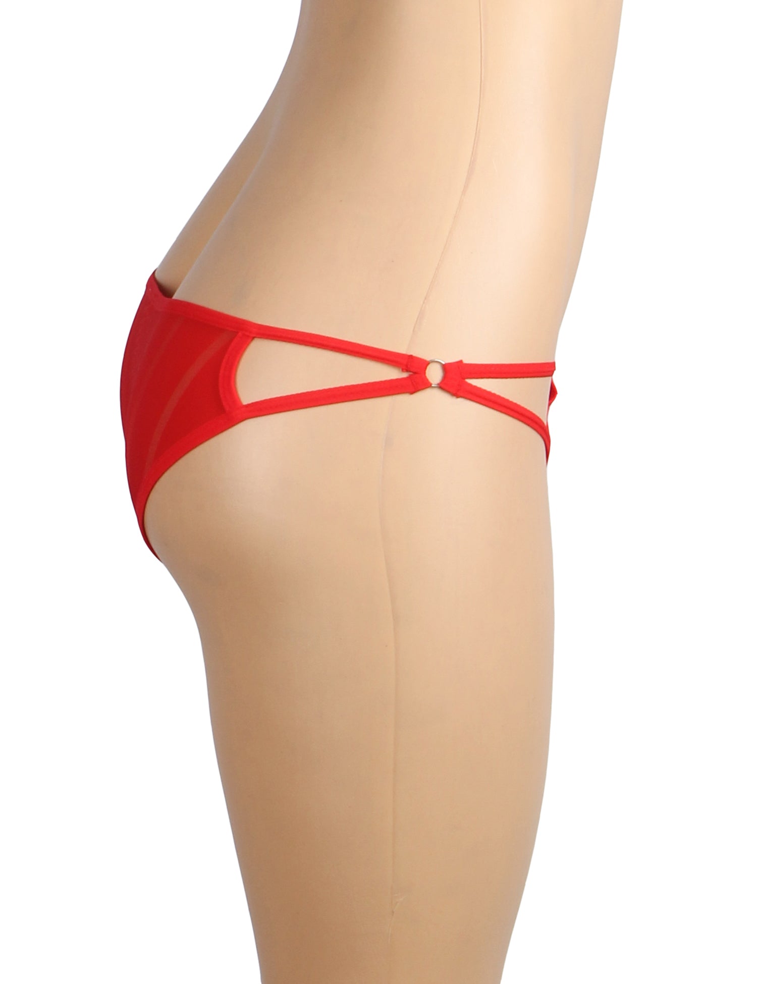 Red Lace Straps Sexy Women Panties