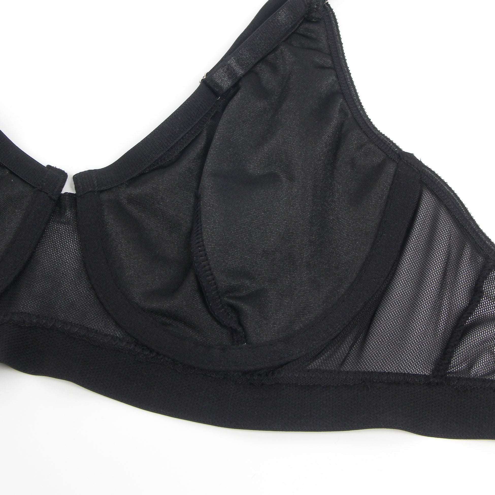 Black Bondage Garter Belt Bra Set