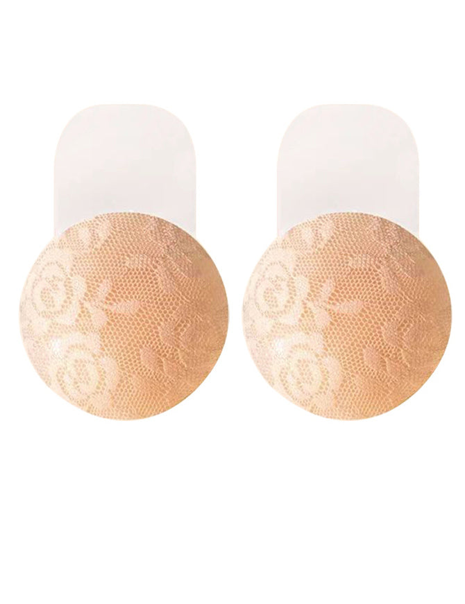 Nude Color Silicone Lace Lifting Nipple Covers