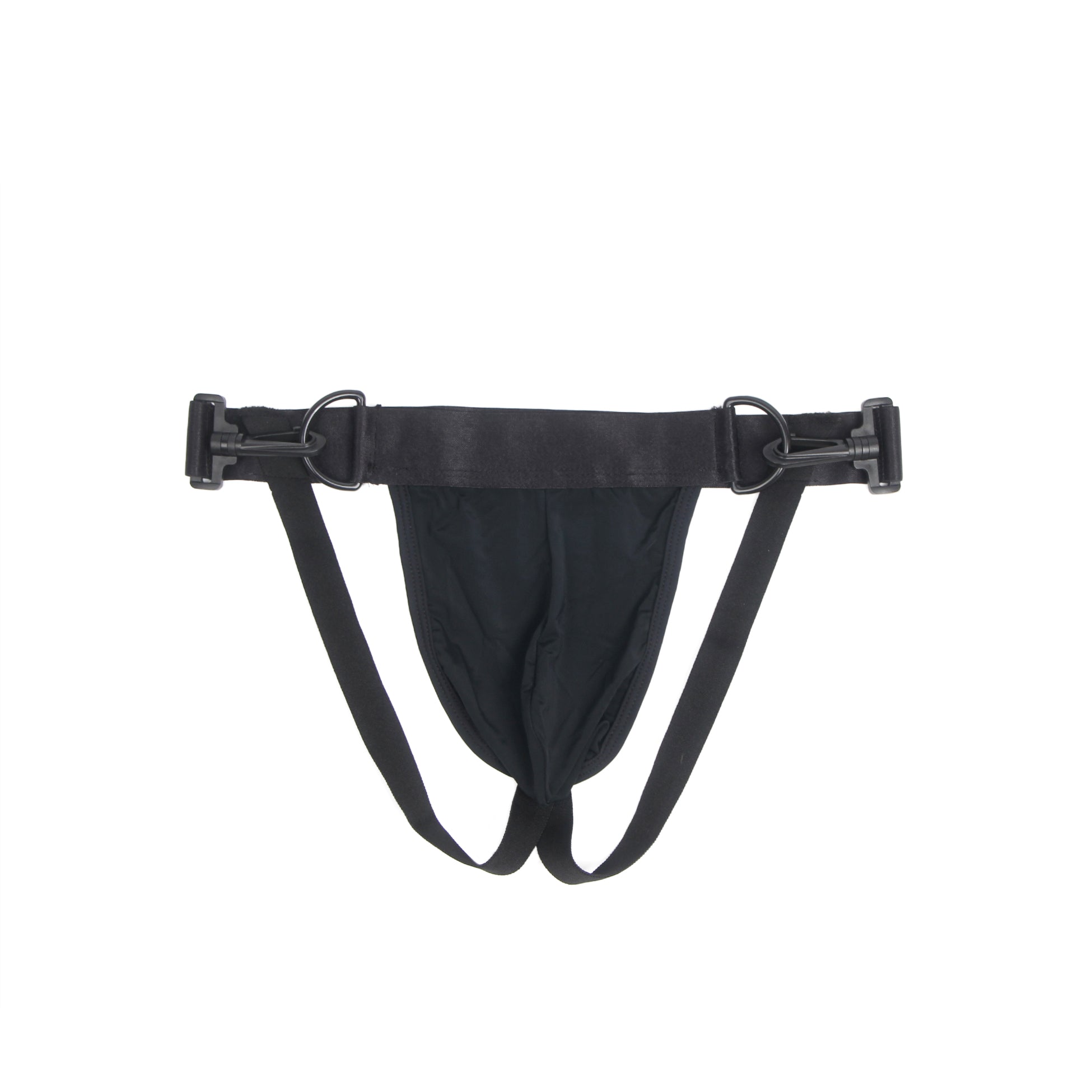 Black Ice Silk Long Sleeves Crop Top Sexy Men Lingerie Set