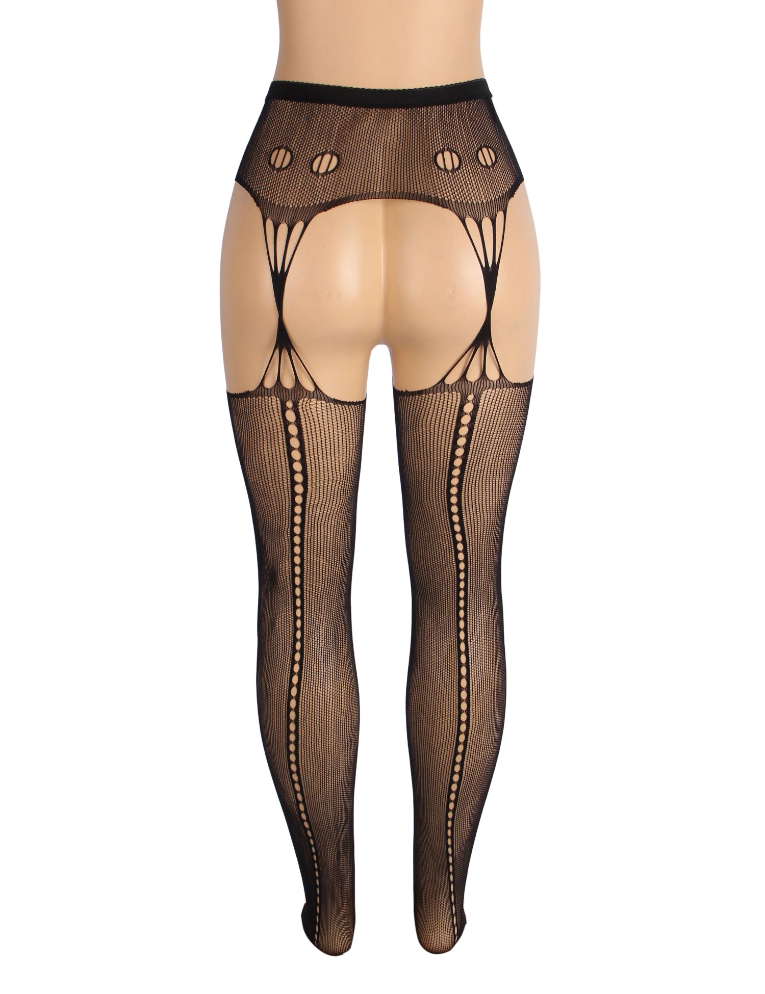 Black Sexy Hollow Out Fishnet Pantyhose