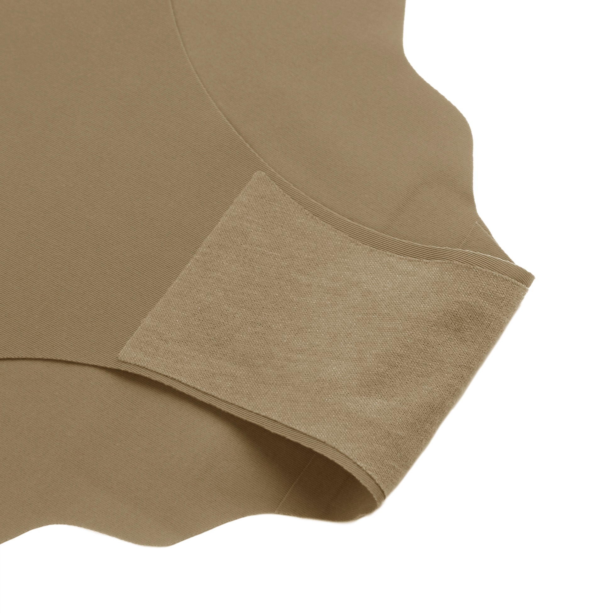 Brown Sexy Ice Silk Wavy Edge Seamless Panty
