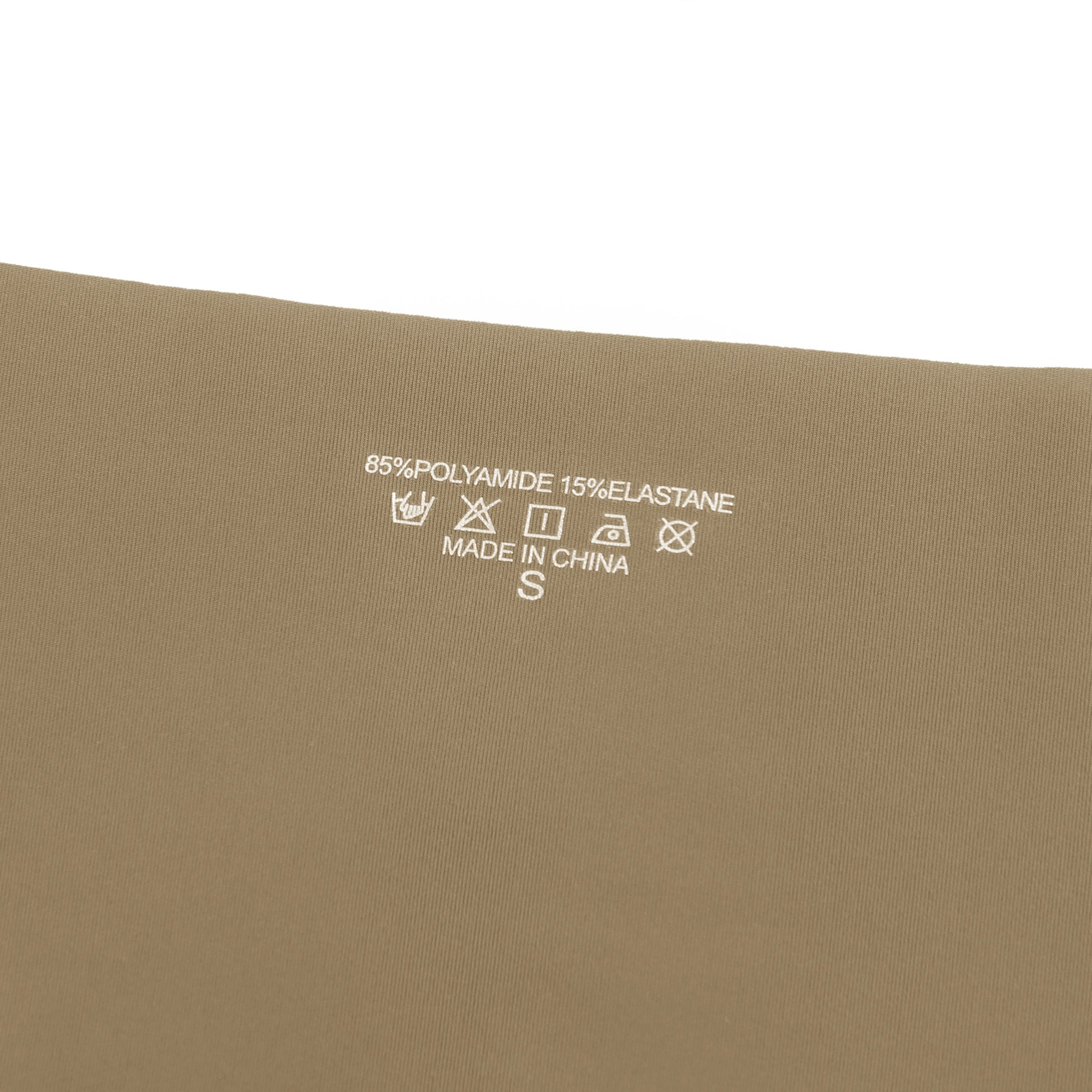 Brown Sexy Ice Silk Wavy Edge Seamless Panty
