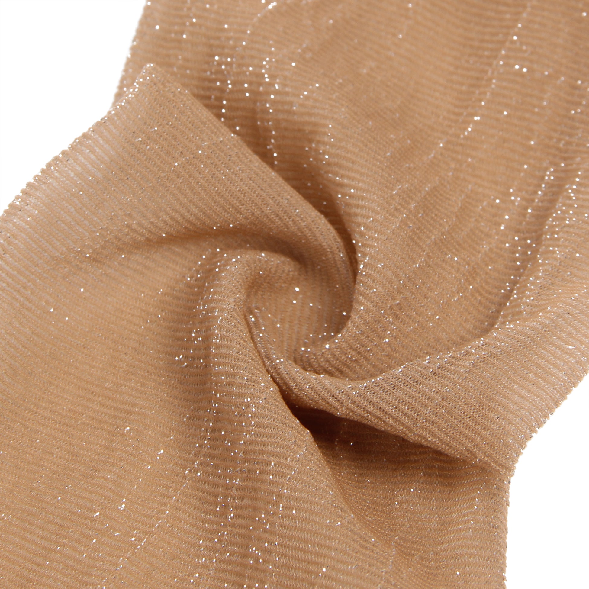 Nude Sexy Lace Pearlescent Stockings With Silicone Straps