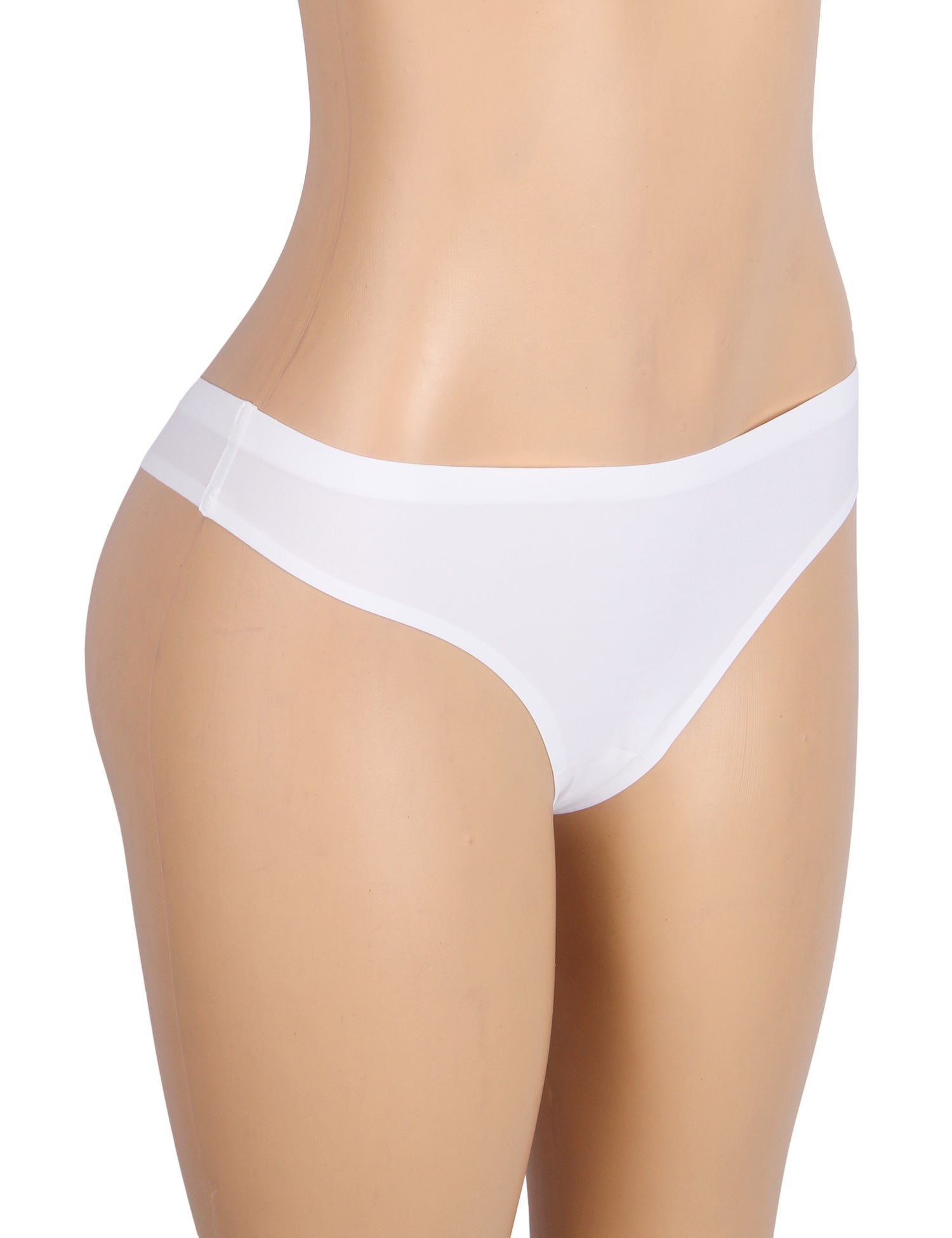 White Sexy High Elastic Low Waist Seamless Panty