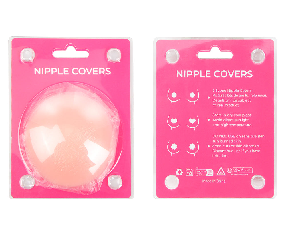 Nude Round Invisible Silicone Nipple Covers