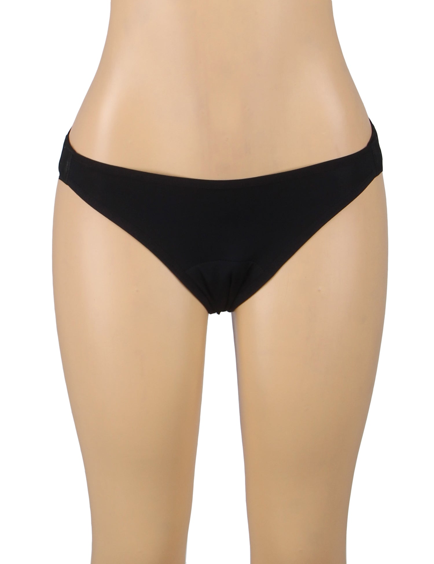 Black Openable Waist Buckles 4 Layers Leak-Proof Menstrual Underwear