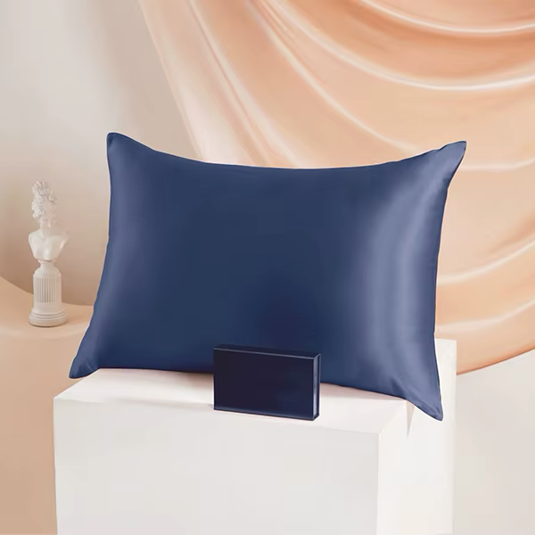 Blue Mulberry Silk Pillow Cases